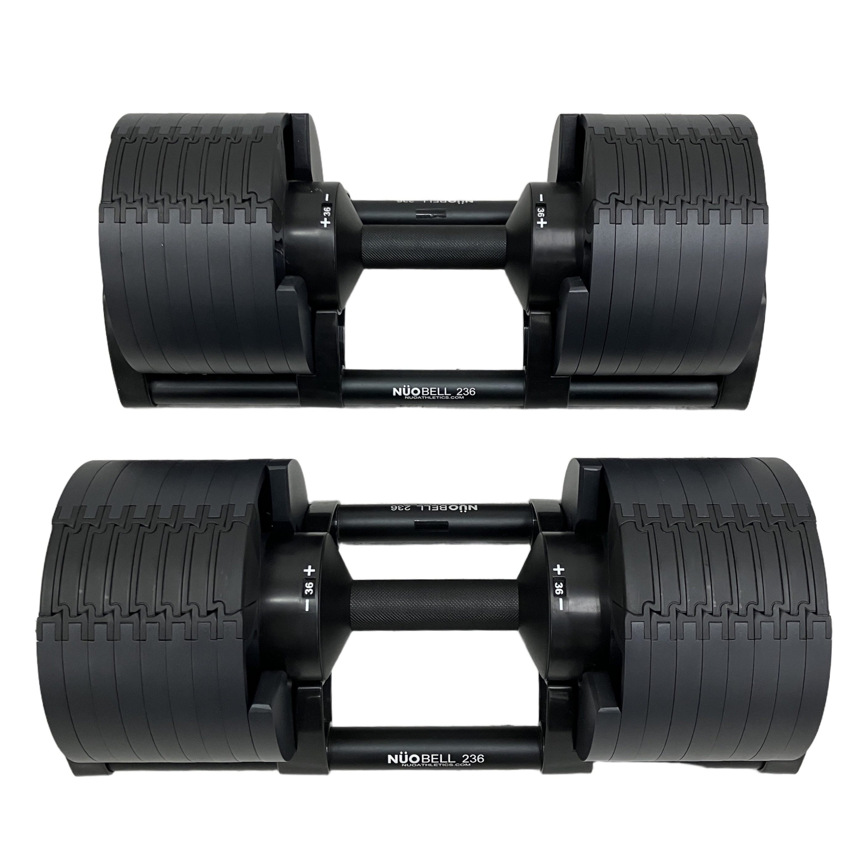 NUO Athletics NUOBELL 236 36kg ペア 2kg刻み 可変式 ダンベル FlexBell フレックスベル トレーニング 中古