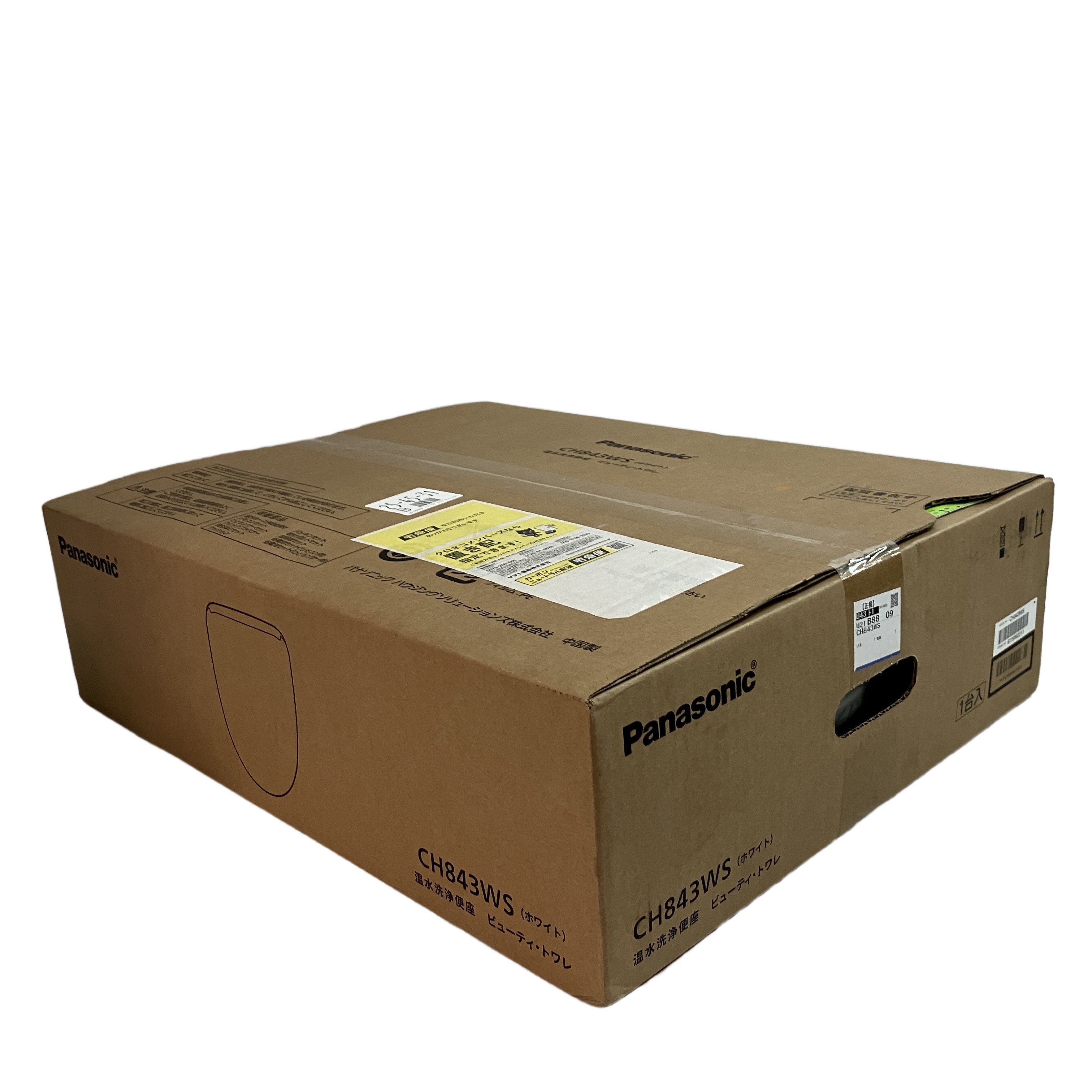 Panasonic CH843WS ビューティ・トワレ 温水洗浄便座 ホワイト パナソニック 未使用