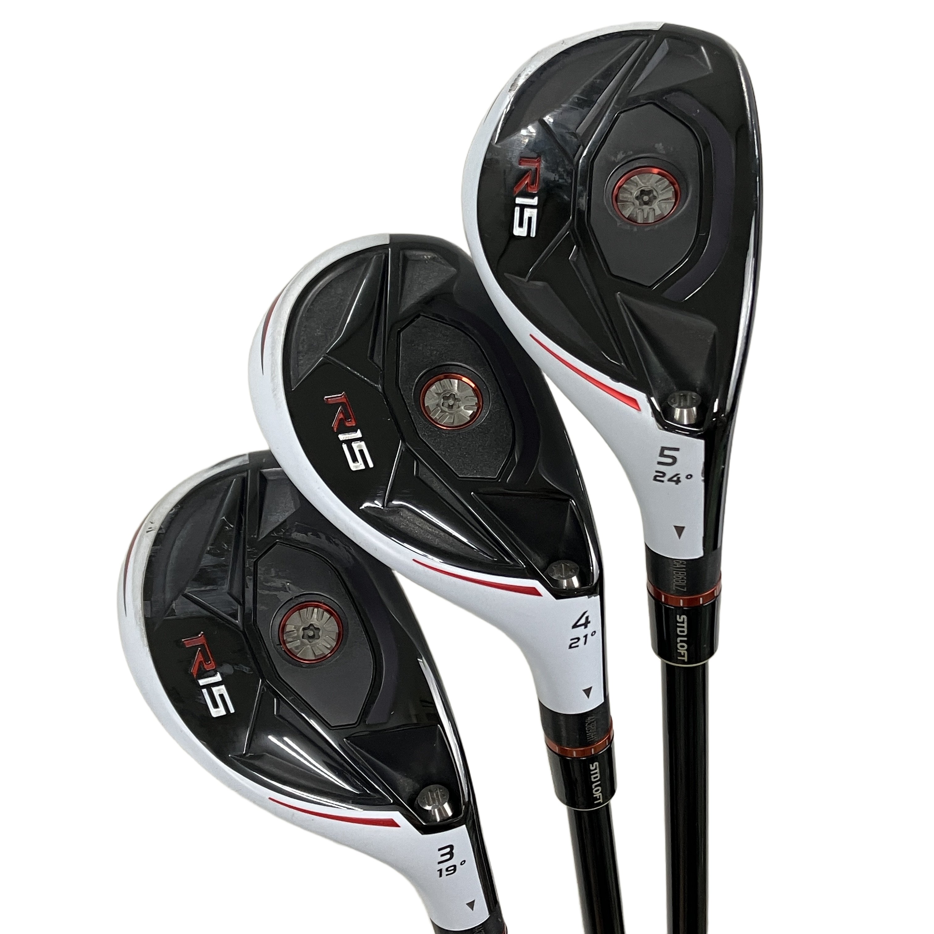 TaylorMade テーラーメイド R15 レスキュー ユーティリティ 3本セット 3-5 ゴルフクラブ 中古