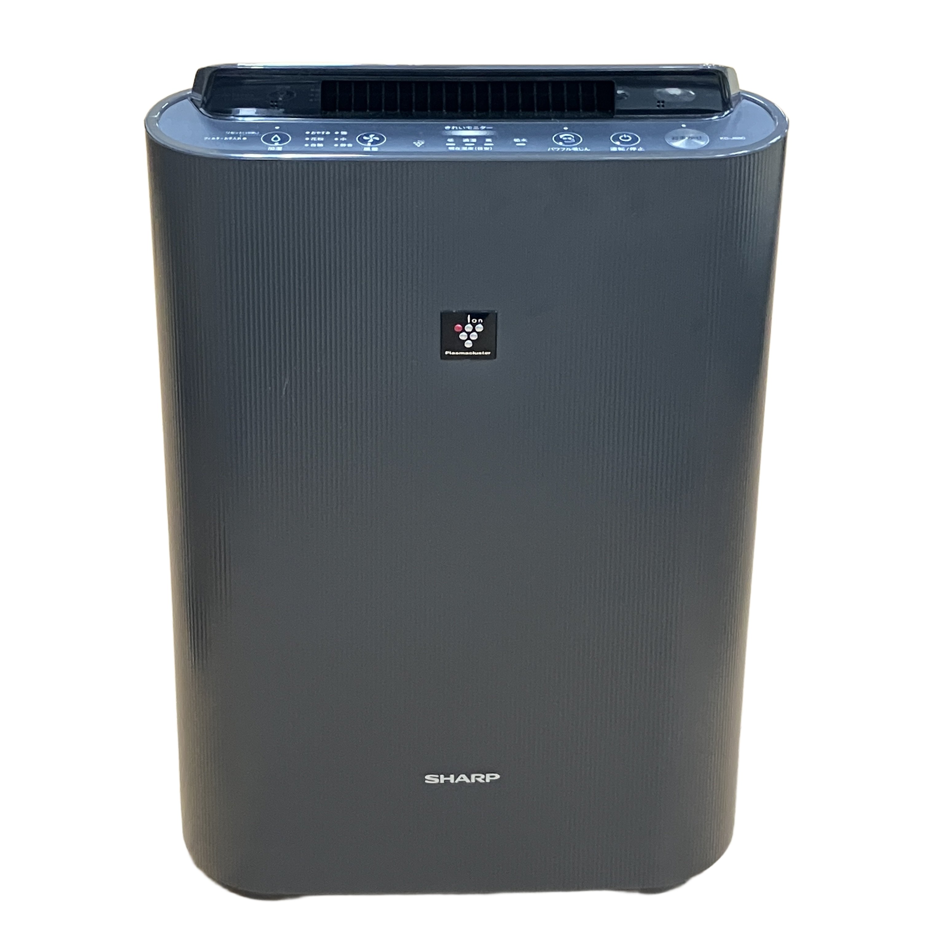 SHARP KC-J50C-H 加湿空気清浄機 プラズマクラスター グレー 中古