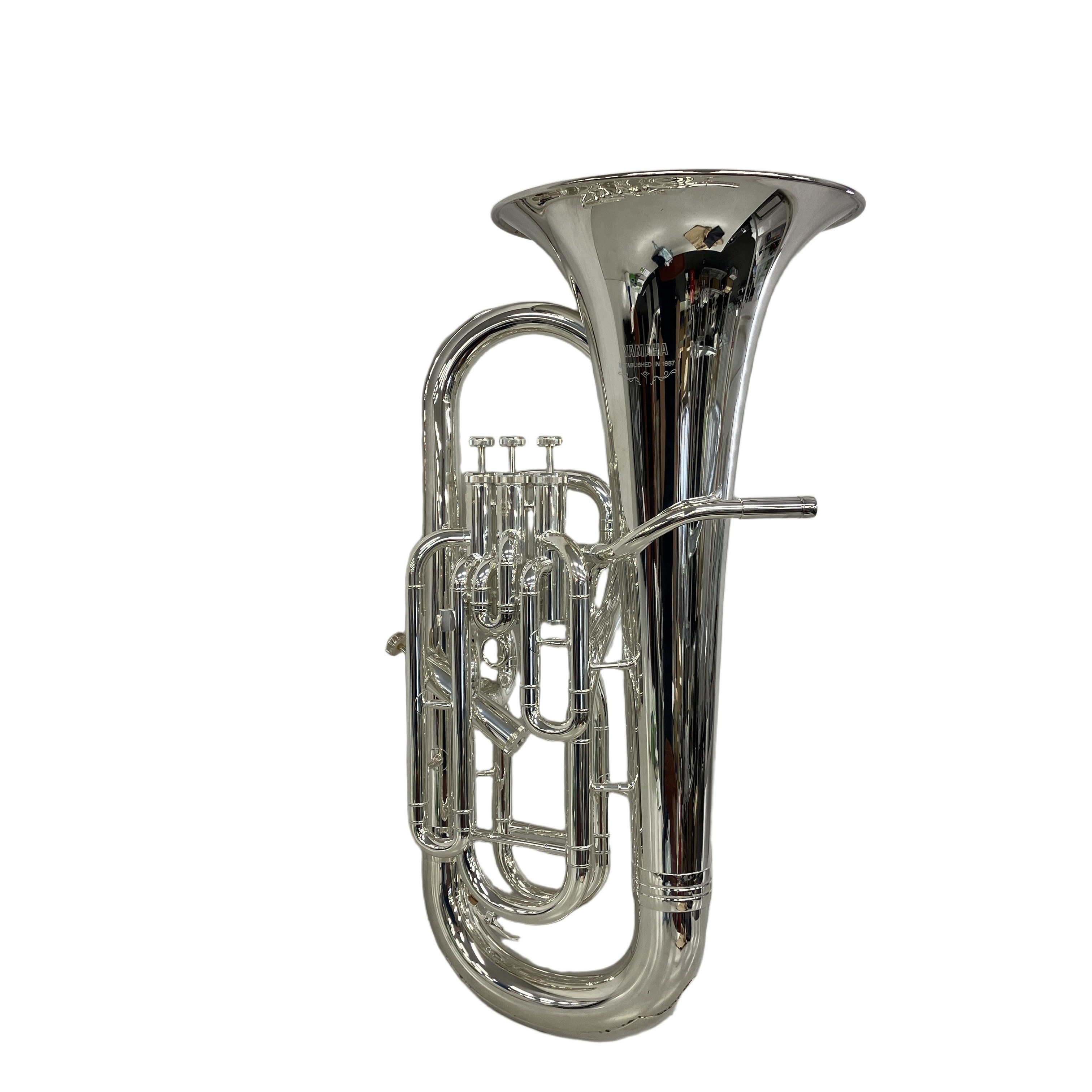 YAMAHA ヤマハ YEP-621S ユーフォニアム YAMAHA 51L 太管用マウスピース ハードケース付き 中古 美品