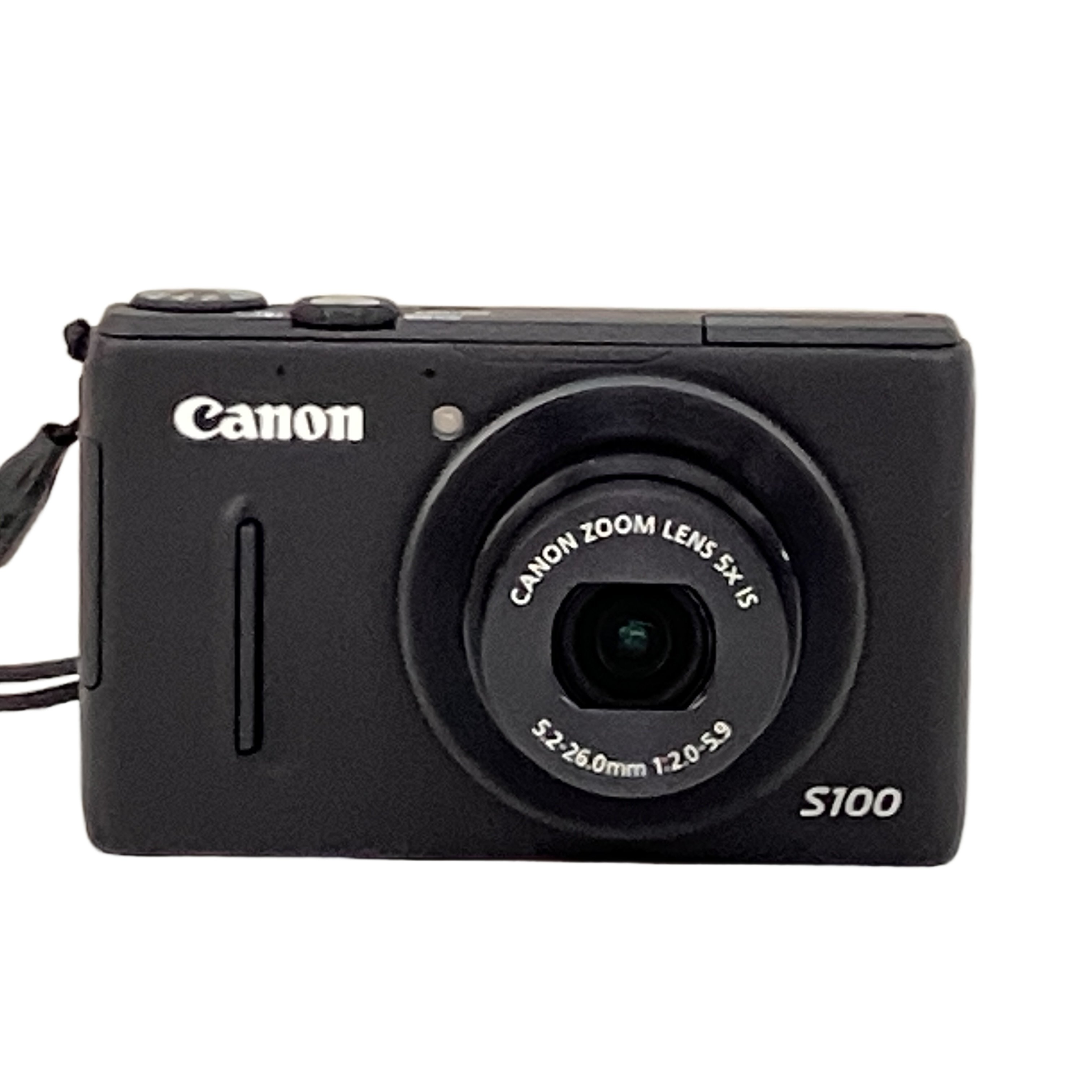 Canon PC1675 PowerShot S100 コンパクトデジタルカメラ キャノン ブラック 中古 訳あり