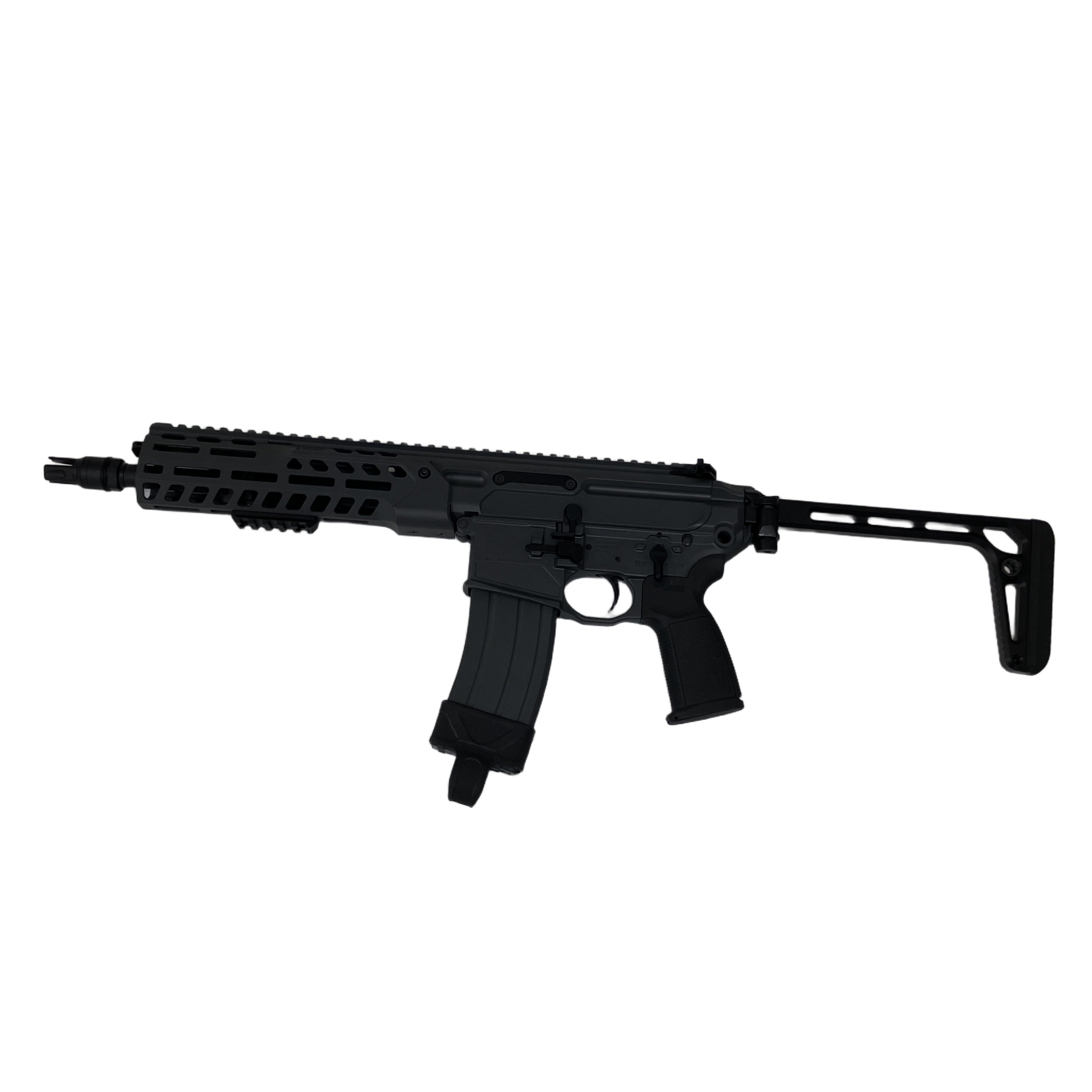 Salvo Precision MCX SPEAR LT 10.5inch CSAW GBBR ガスブローバックライフル Gray 東京マルイマガジン2個セット 中古 良好