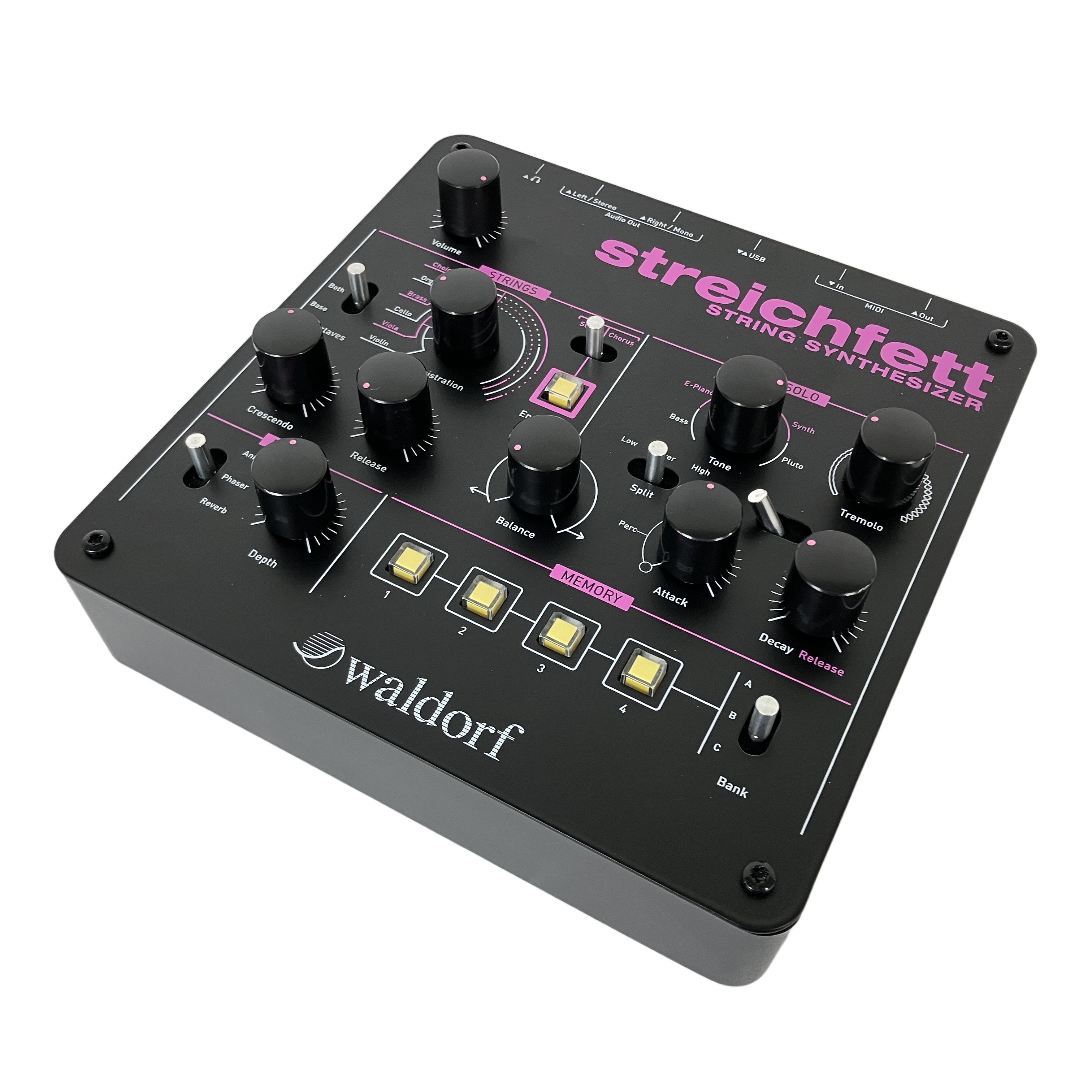 Waldorf Streichfett STRING SYNTHESIZER シンセサイザー 音源モジュール ウォルドルフ 音響機材 中古 良好