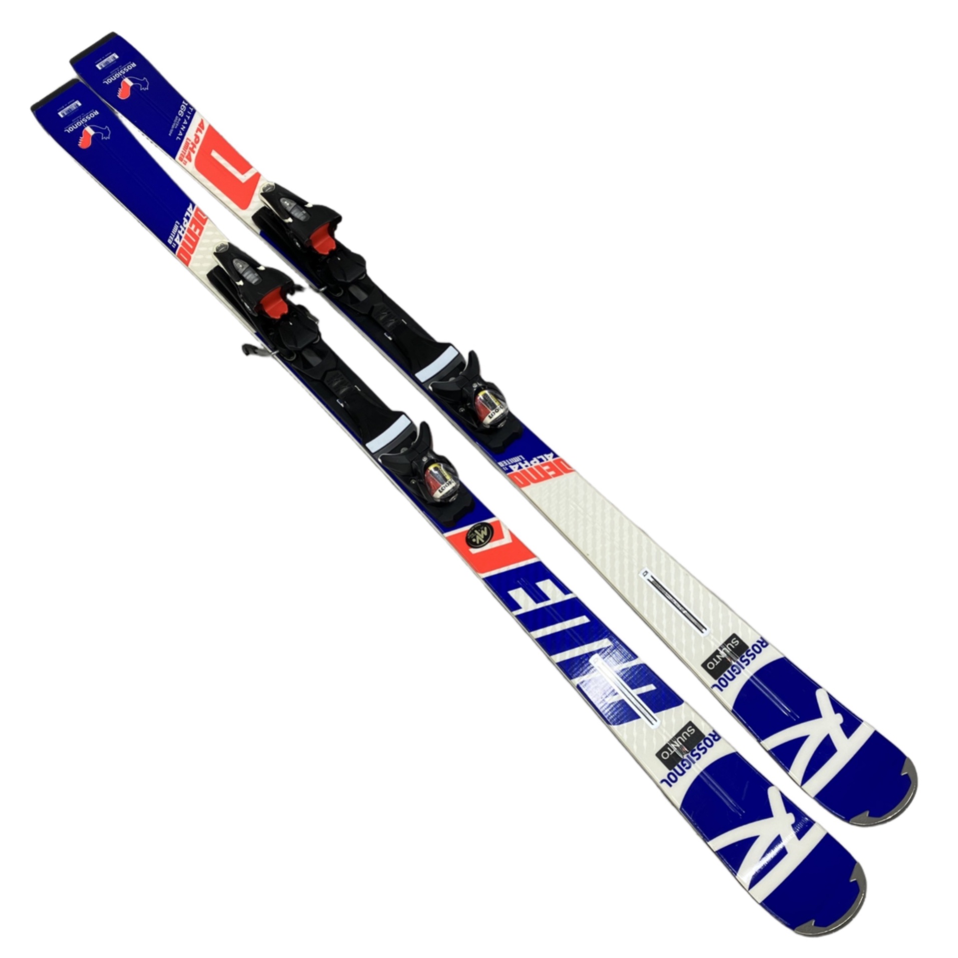 ROSSIGNOL ロシニョール DEMO ALPHA Ti LIMITED 166cm R13m 2018-19 LOOK SPX ビンディング付き スキー 中古