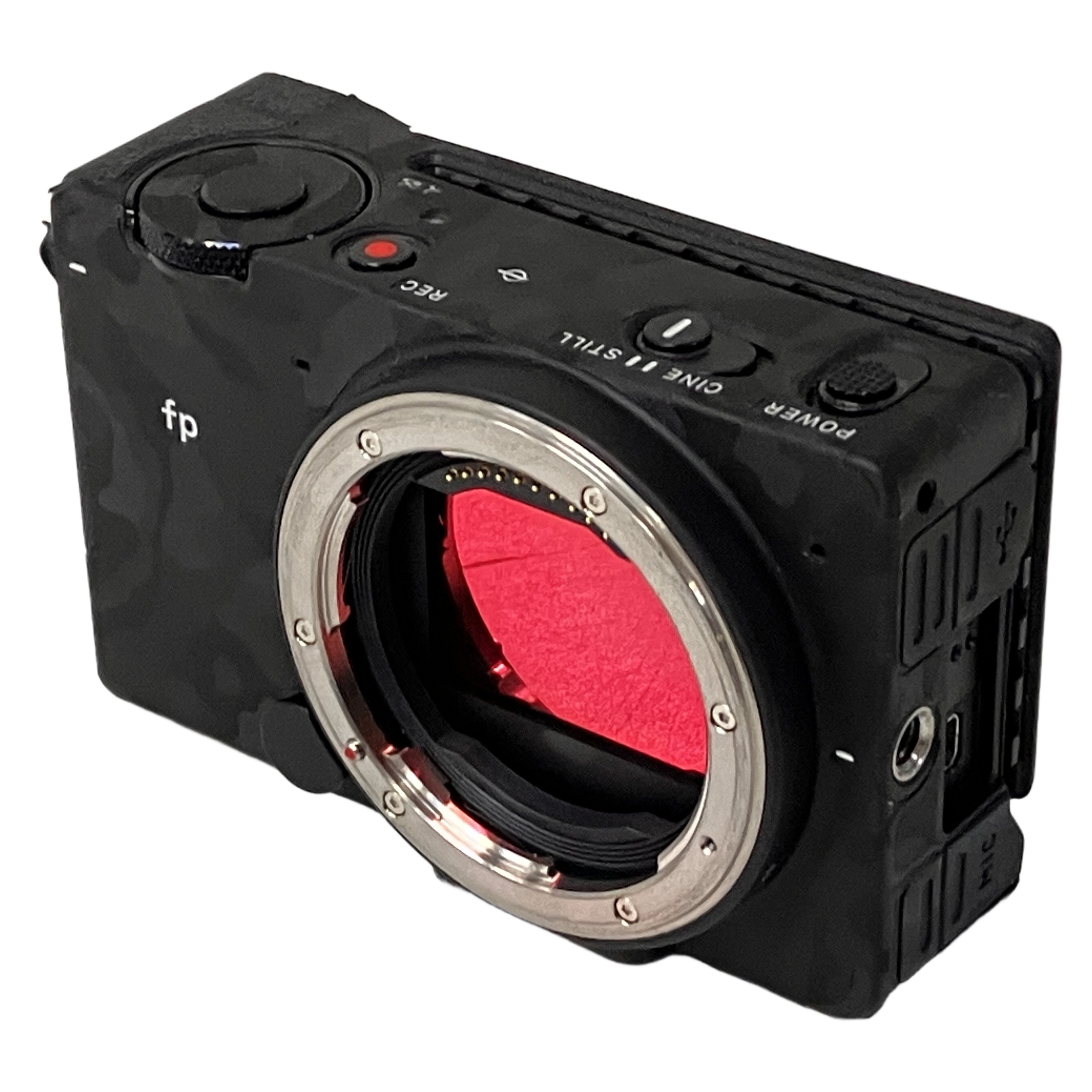 SIGMA fpフルサイズ ミラーレス 一眼 カメラ ボディ シグマ 45mm F2.8 DG DN C019 レンズキット LVF-11 LCD ビューファインダー付き 中古 良好