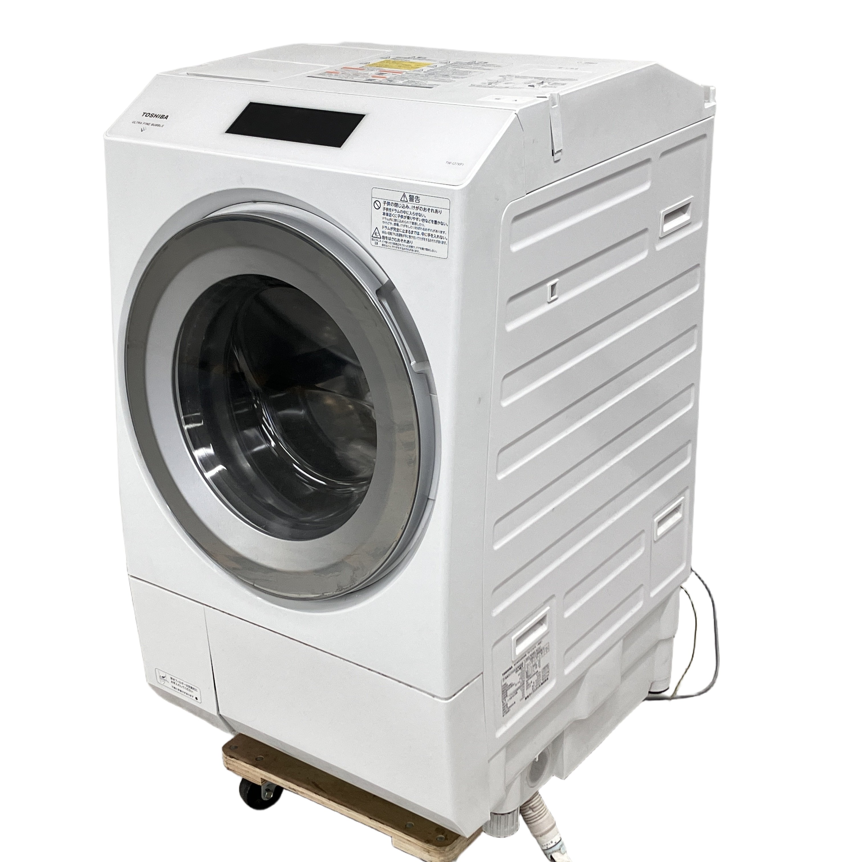 TOSHIBA TW-127XP1L ZABOON ドラム式 洗濯乾燥機 2021年製 左開き 家電 東芝 中古