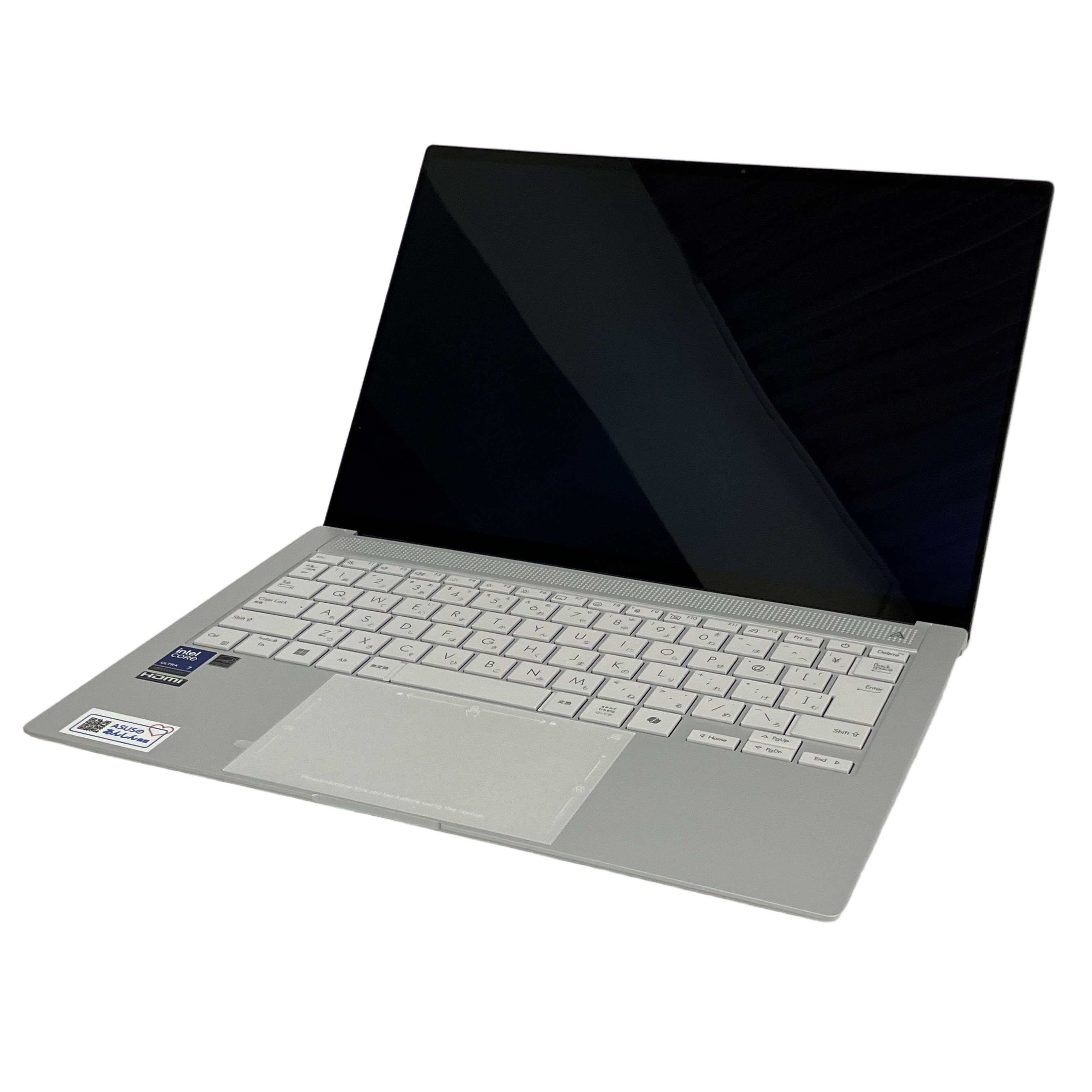 ASUS Zenbook S 14 UX5406SA-U7321WH ノートPC Core Ultra 7 258V 32GB SSD 1TB WIN11 14インチ WQXGA+ 中古 美品