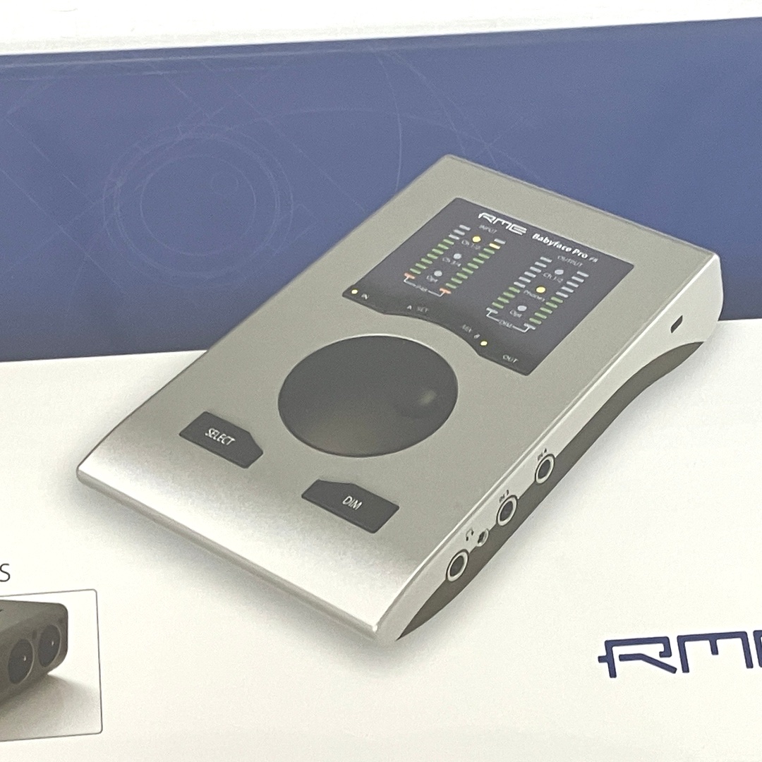 圧倒的な解像度と透明感を誇るプロフェッショナルUSBオーディオインターフェイス「RME Babyface Pro FS」