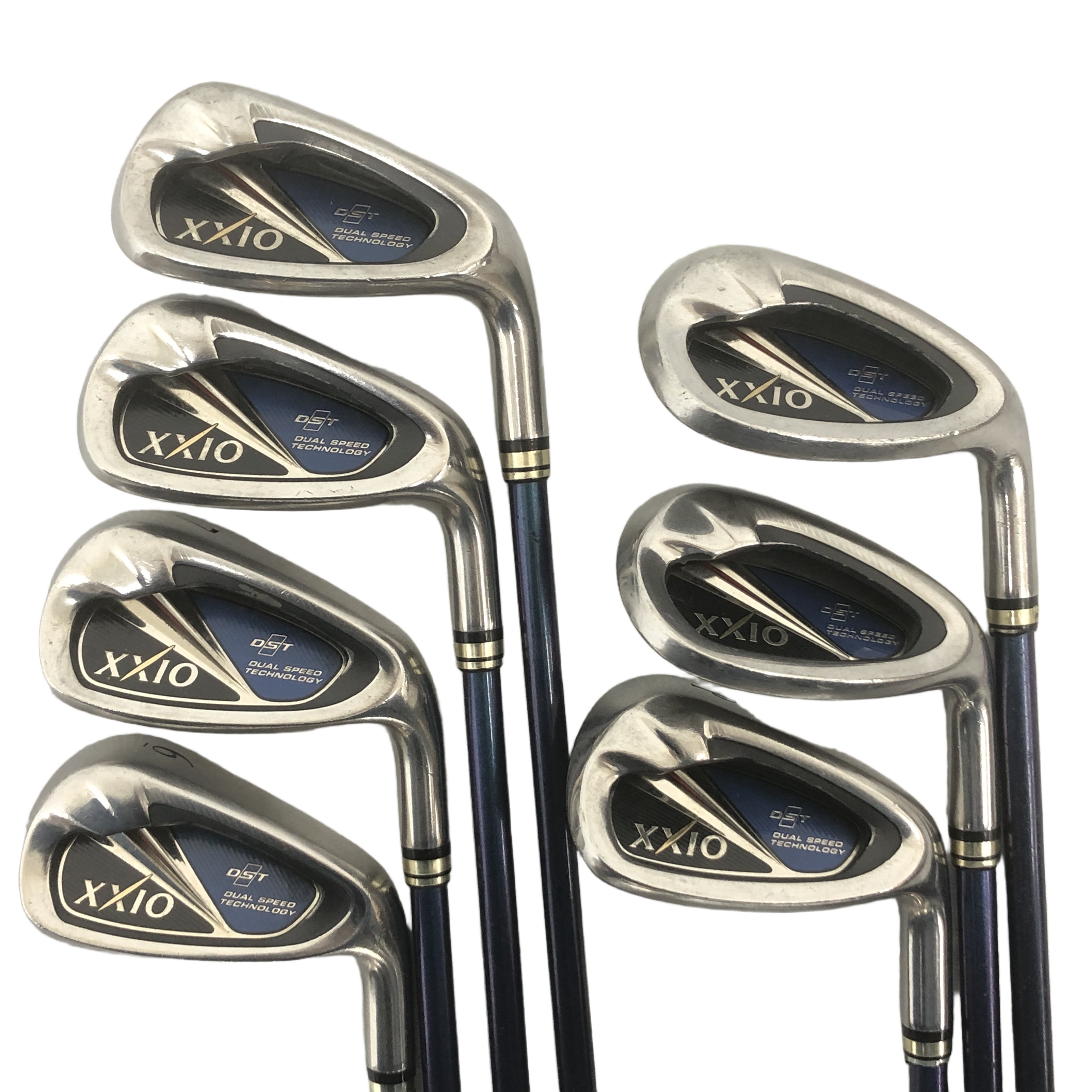 DUNLOP XXIO 8 2014 DST ゼクシオ アイアンセット 6-9,A,S,P 7本 MP800 ゴルフクラブ 中古