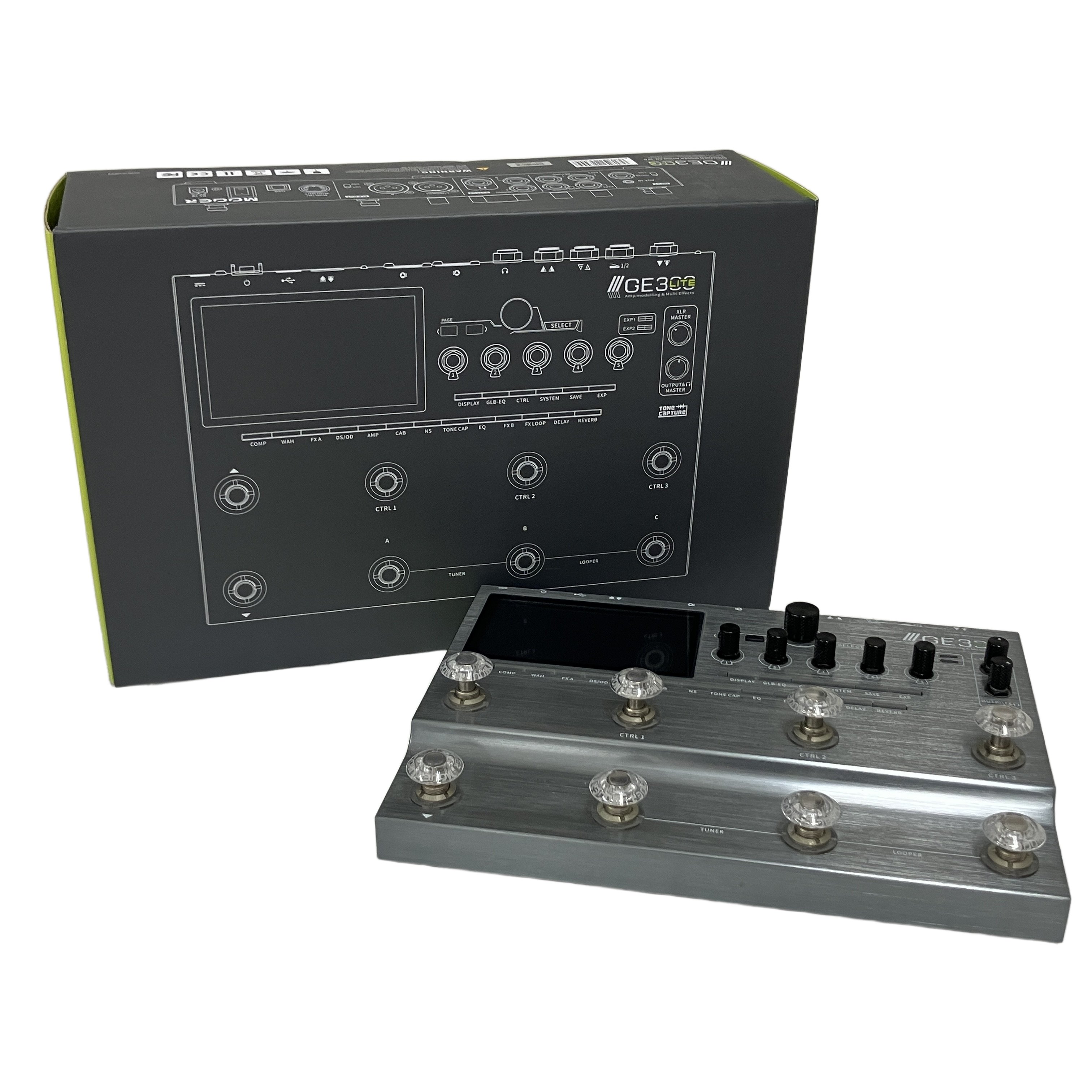 MOOER GE300 マルチエフェクター アンプシミュレーター 音響機材 ギター 中古