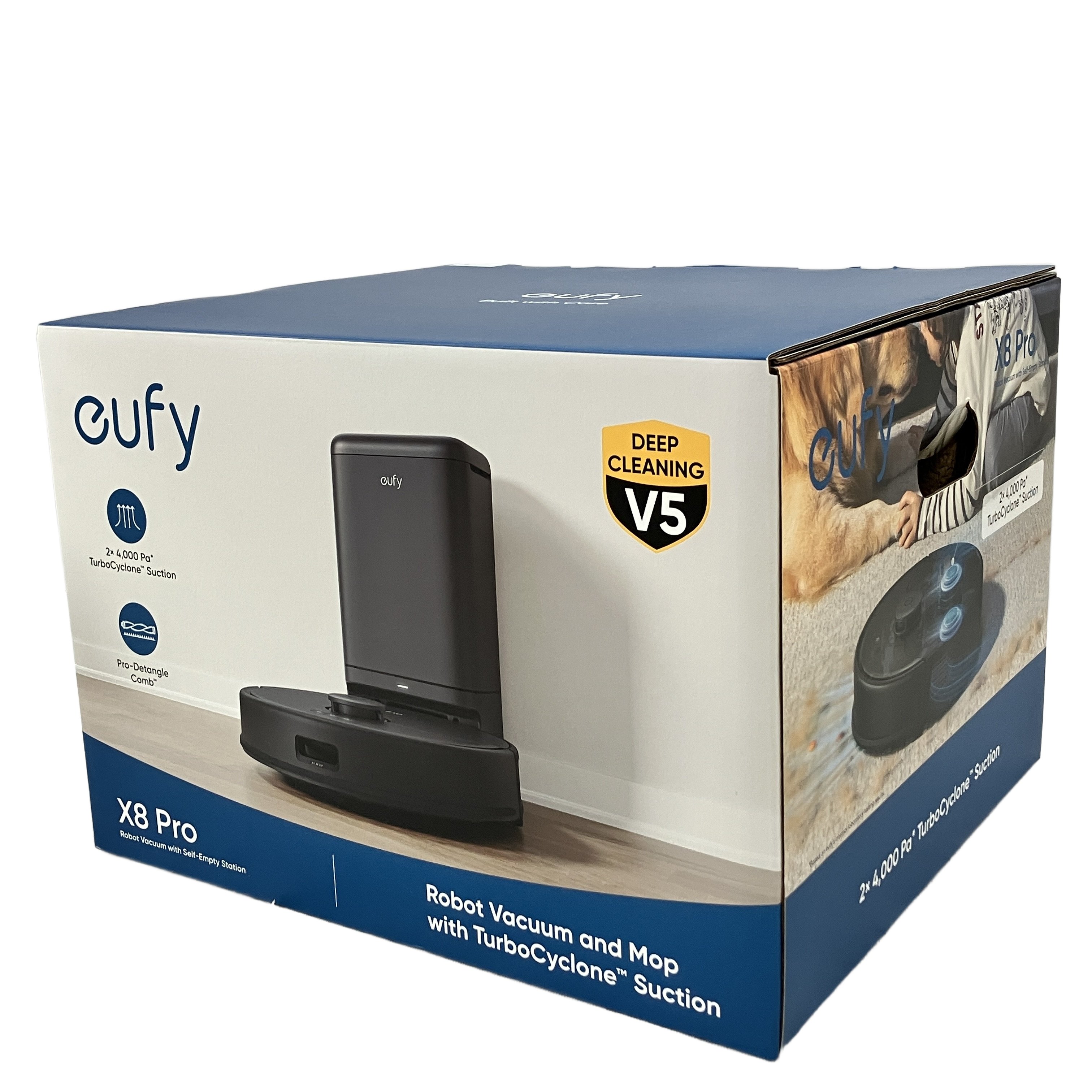 ANKER Eufy Clean X8 Pro with Self-Empty Station ロボット掃除機 クリーナー 家電 アンカー 未使用