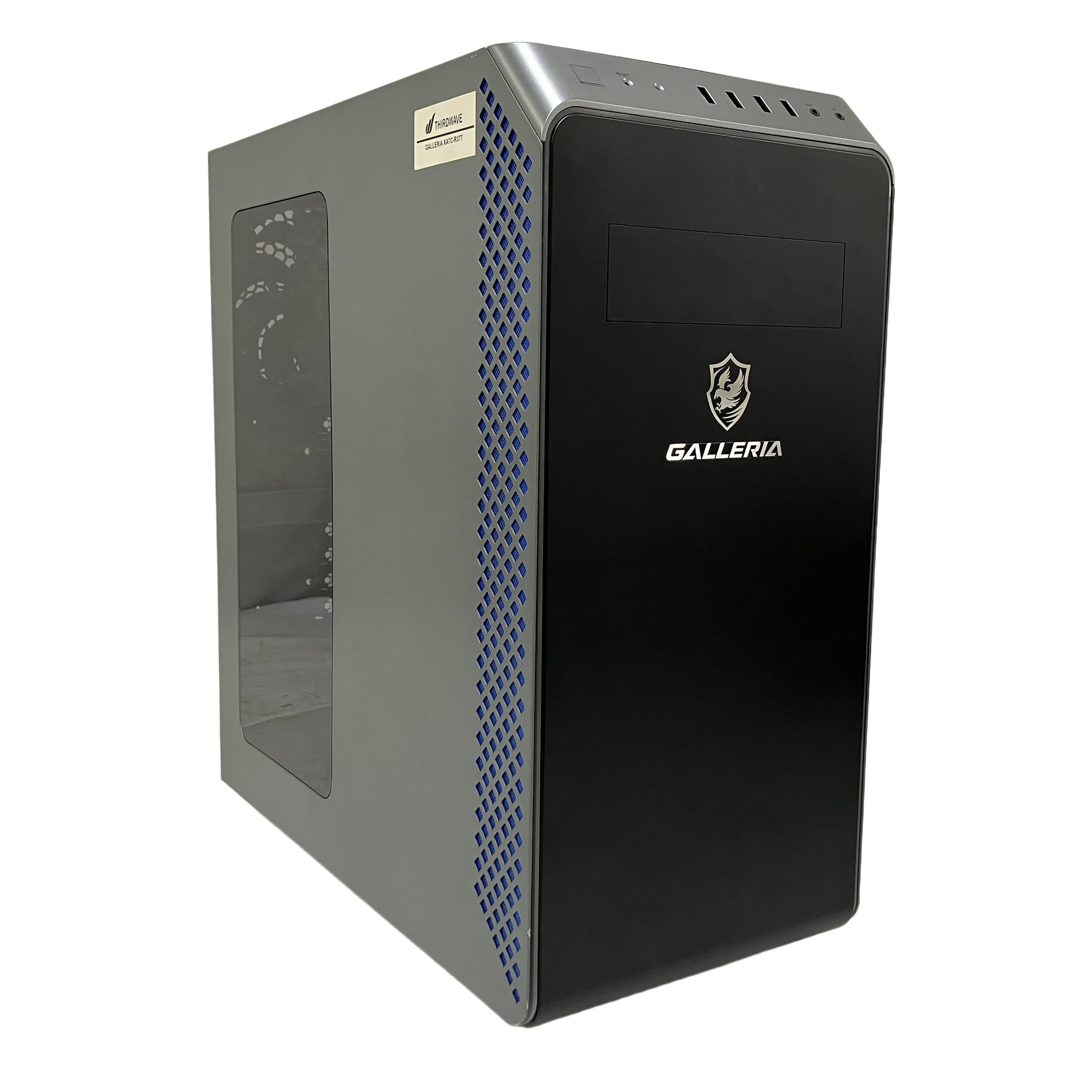THIRDWAVE GALLERIA XA7C-R37T デスクトップ PC 63GB SSD 1TB GeForce RTX 3070 Ti 8GB Core i7 12700 Windows 11 Pro 中古