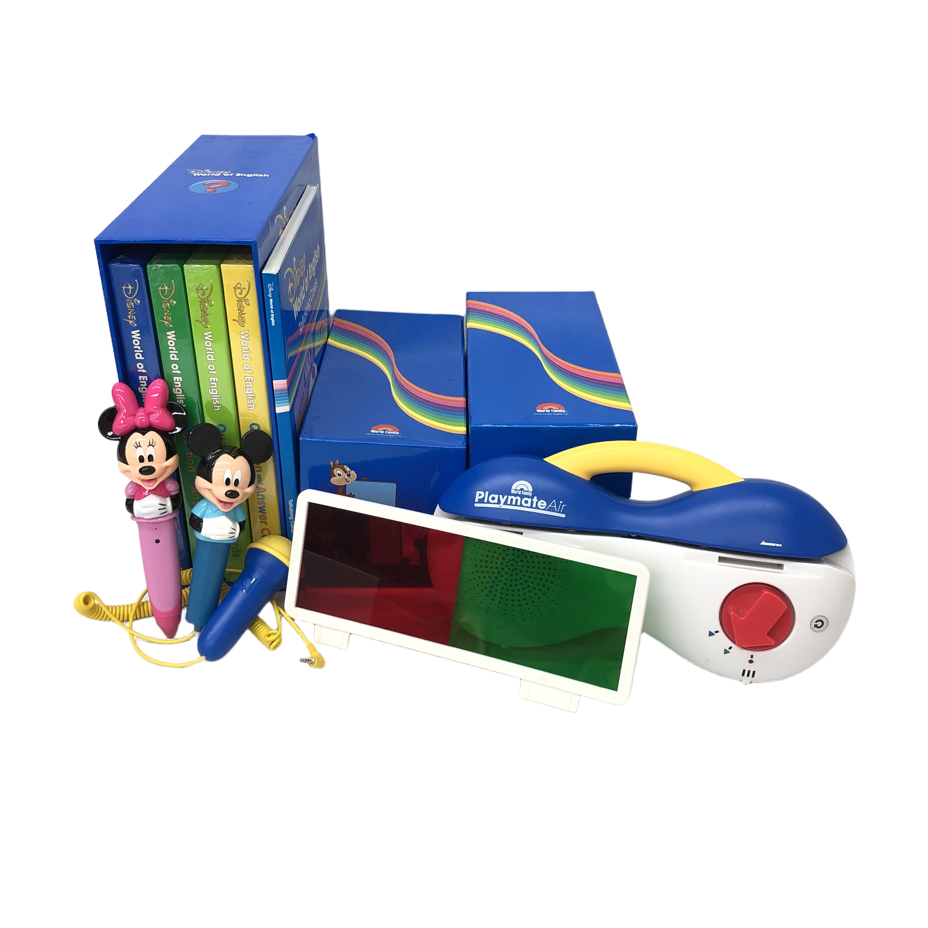DWE 2021年頃 トークアロング Q&Aカード セット ディズニーワールド イングリッシュ 中古