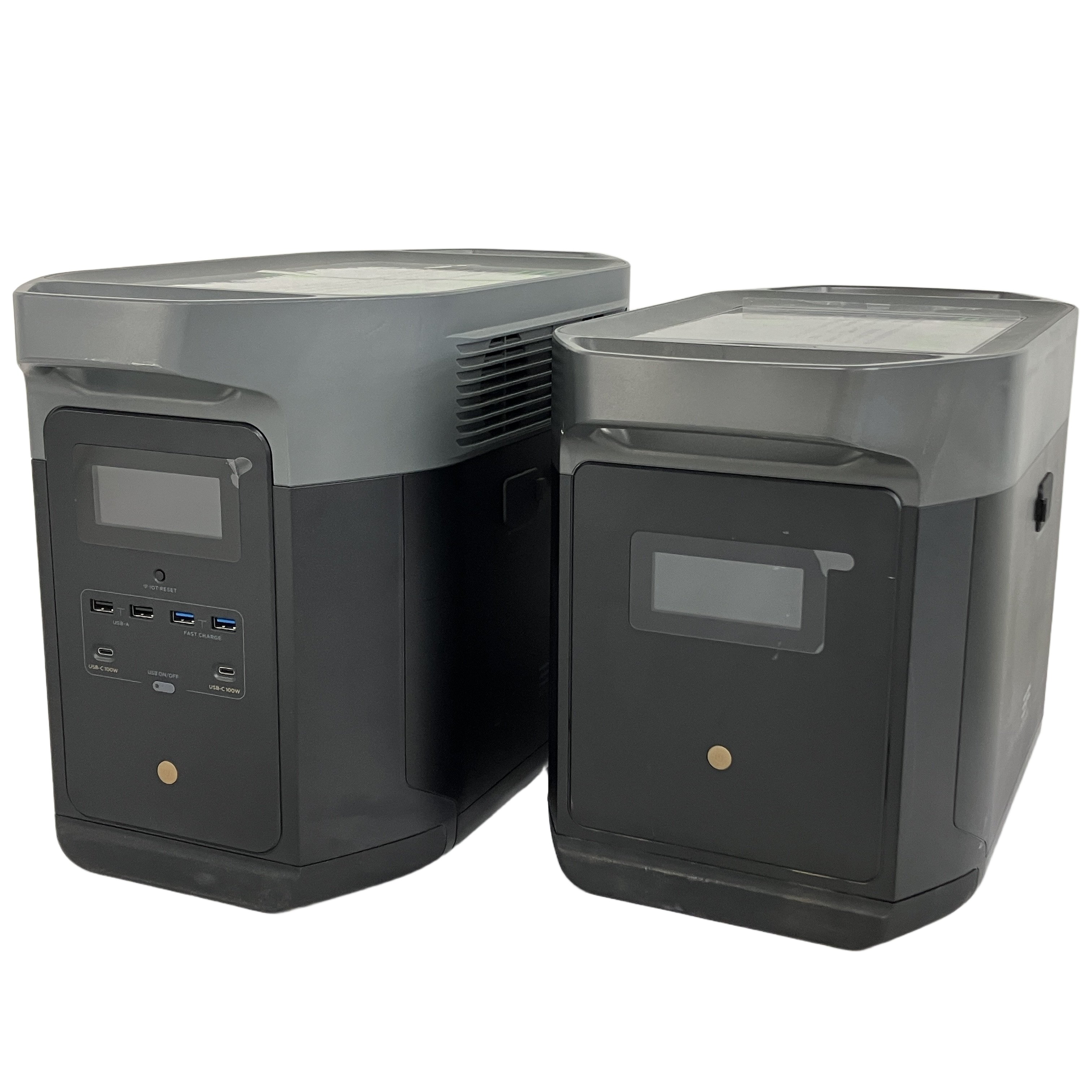 ★EcoFlow DELTA Max2000 / 専用エクストラバッテリー(DELTA2000-JP)ポータブル電源用拡張バッテリー 中古品★