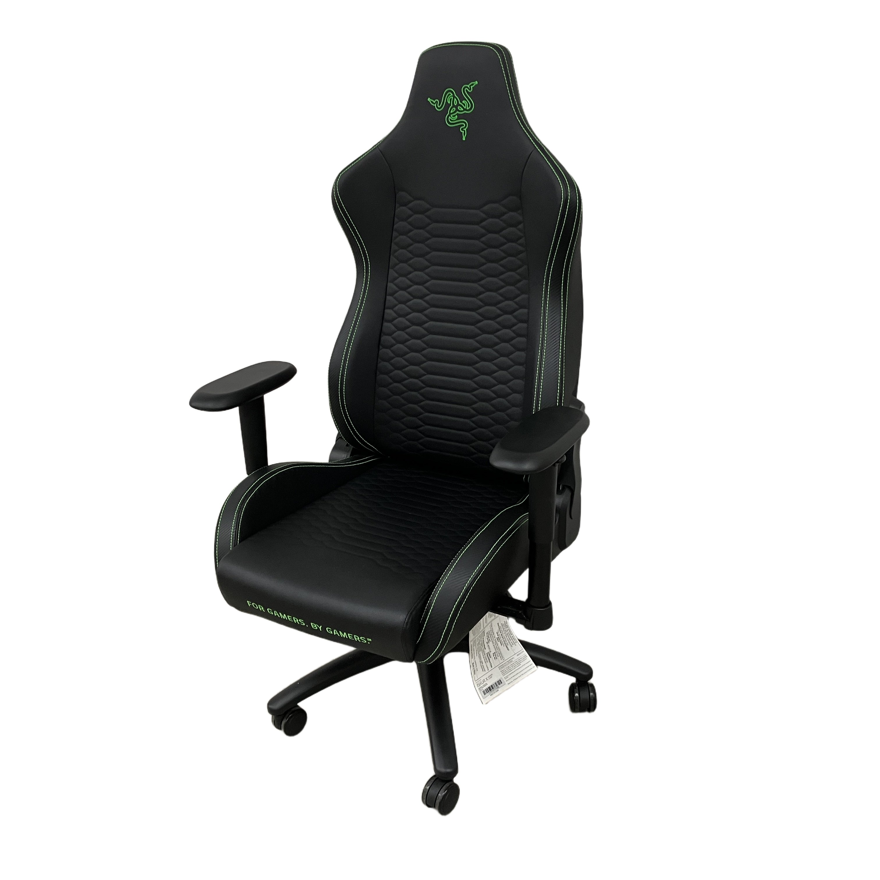 Razer Iskur X RZ38-0284 ゲーミングチェア 家具 グリーン 椅子 中古