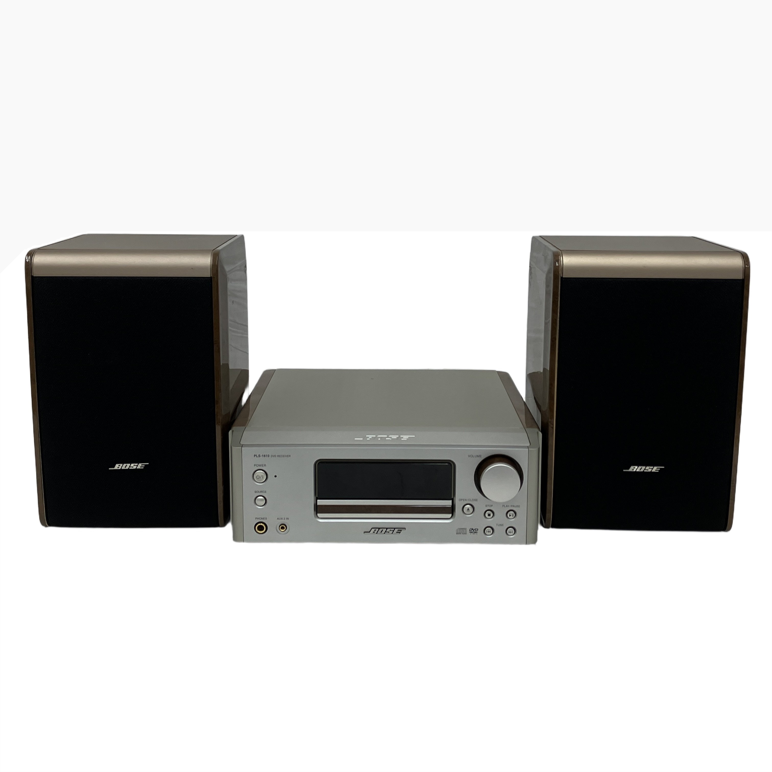 BOSE PLS-1610 DVD/CDレシーバー 125 スピーカー ペア セット 音響機材 中古