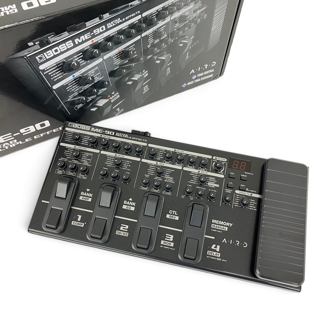 BOSS ME-90 GUITAR MULTIPLE EFFECTS Bluetooth Audio MIDI Dual Adaptor マルチエフェクター 音響機器 機材 中古
