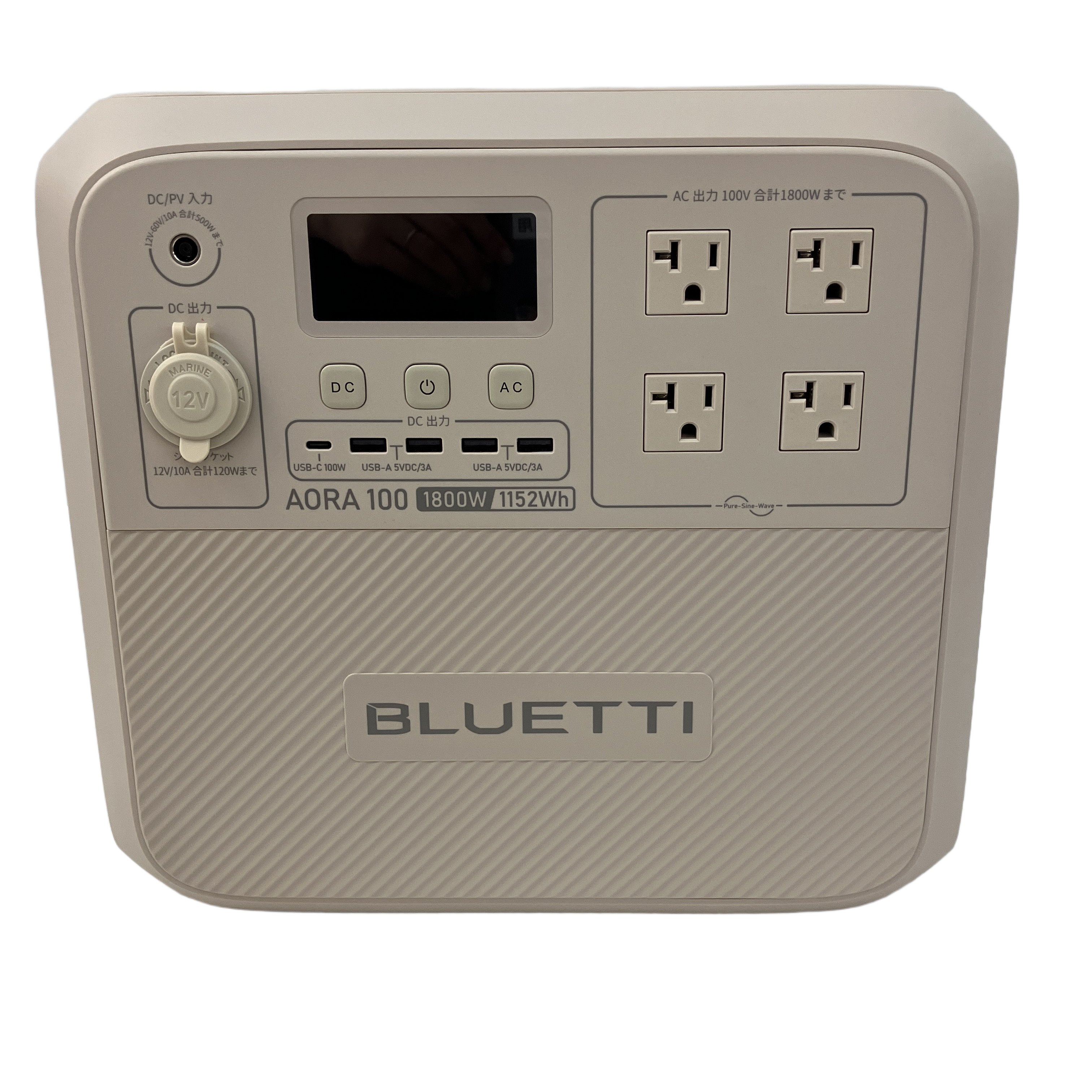 BLUETTI ブルーティ AORA100 ポータブル電源 非常用電源 アウトドア 家電 中古 良好