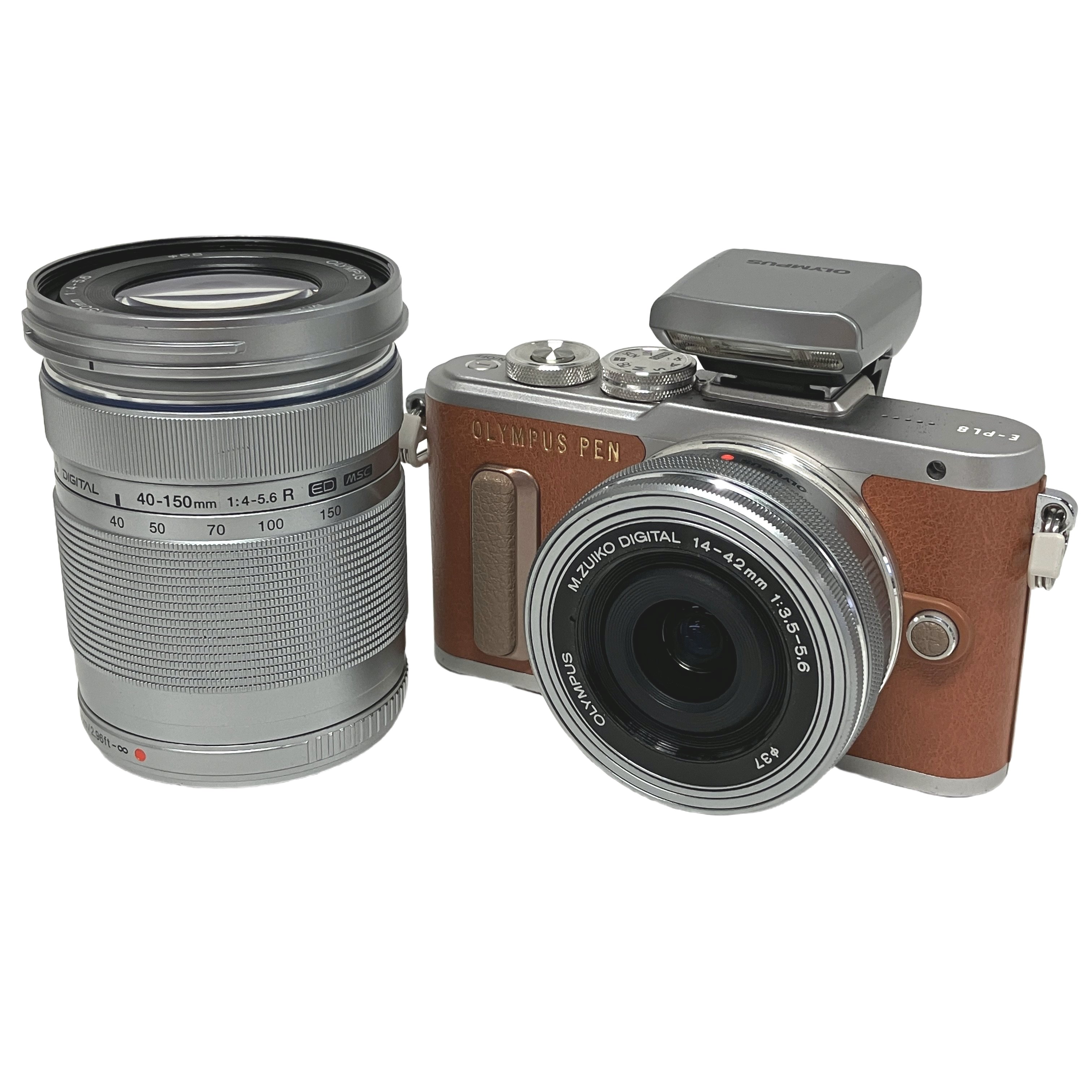 OLYMPUS PEN E-PL8 ダブルズームキット 14-42mm 40-150mm オリンパス ミラーレス カメラ 中古