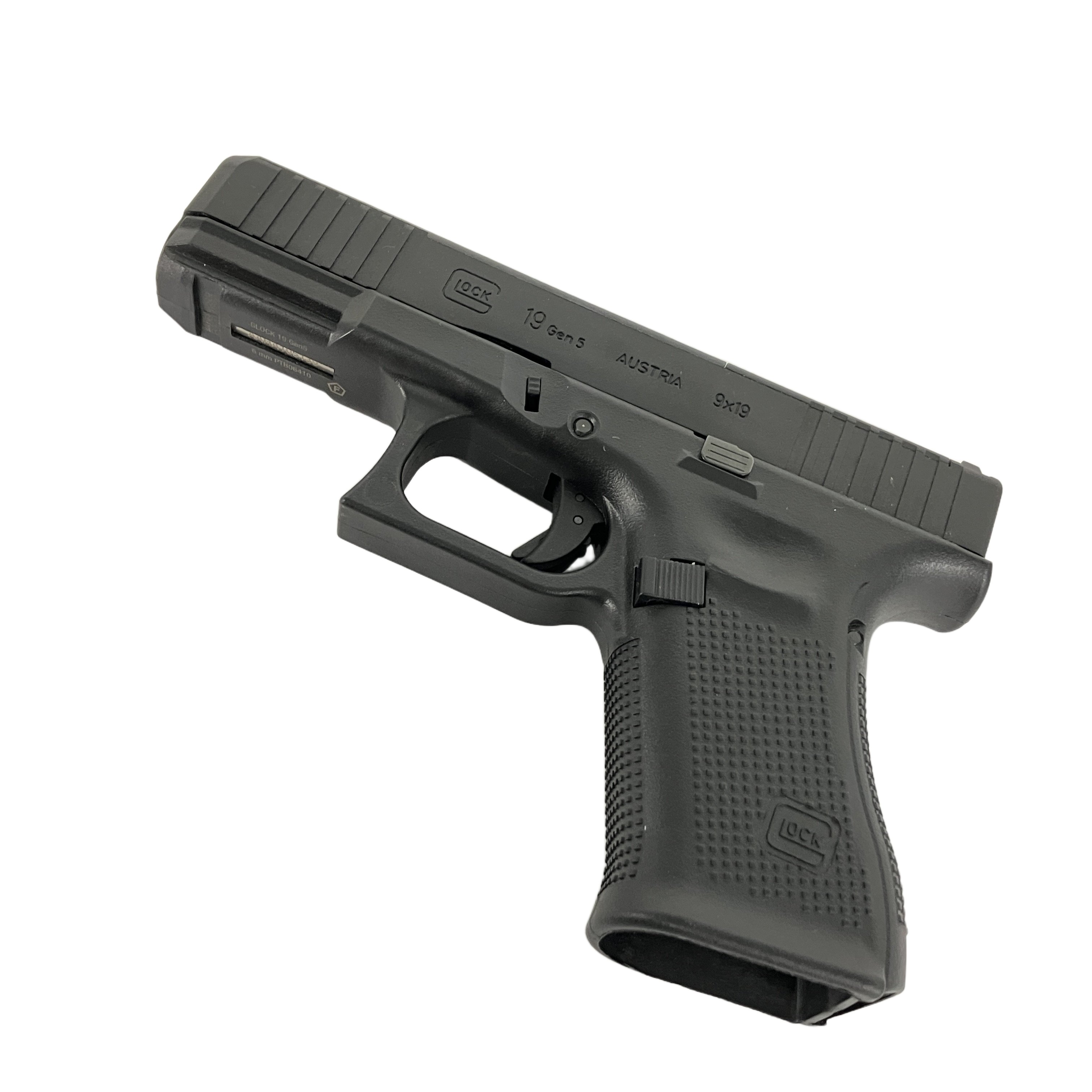 UMAREX/BATON Glock G19 Gen5 MOS CO2 ガスブローバック 予備マガジン付 中古