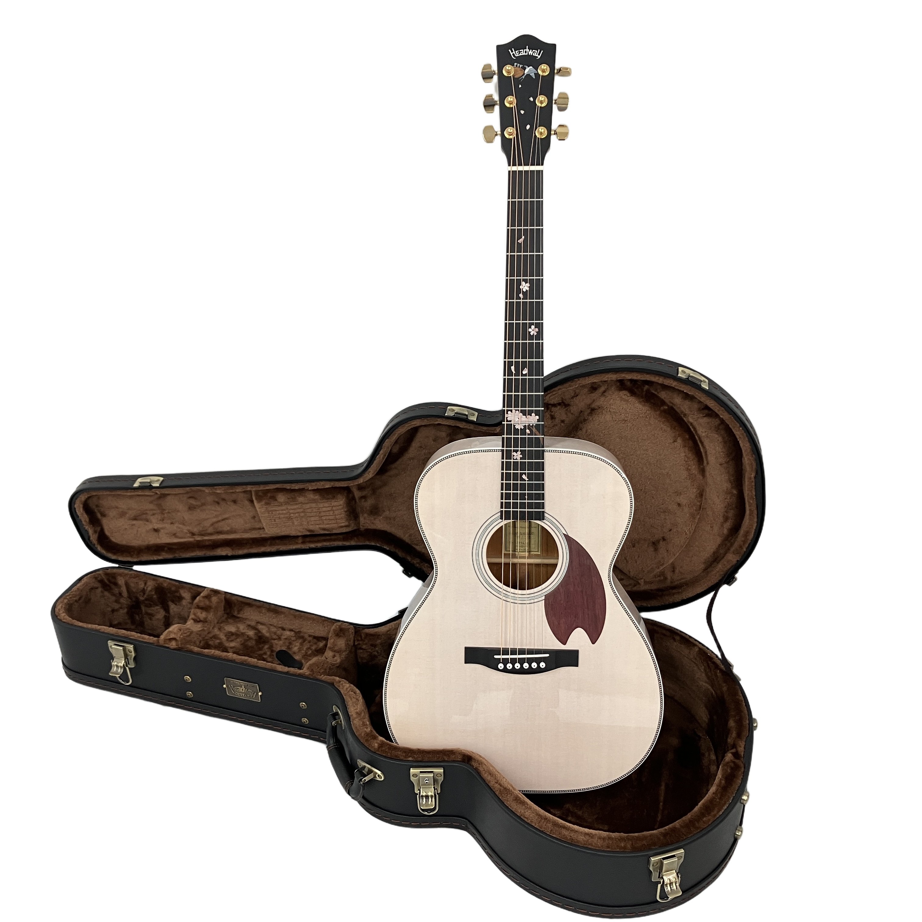 Headway HF-FUYUZAKURA’25/STD アコースティックギター アコギ ケース付き 中古 良好