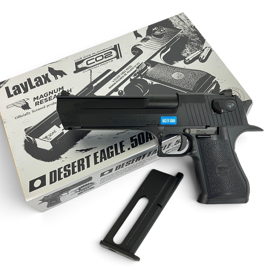LayLax ライラクス DESERTEAGLE .50AE JP EDITION CO2 ガスブローバック GBB Ver. デザートイーグル ガスガン 中古