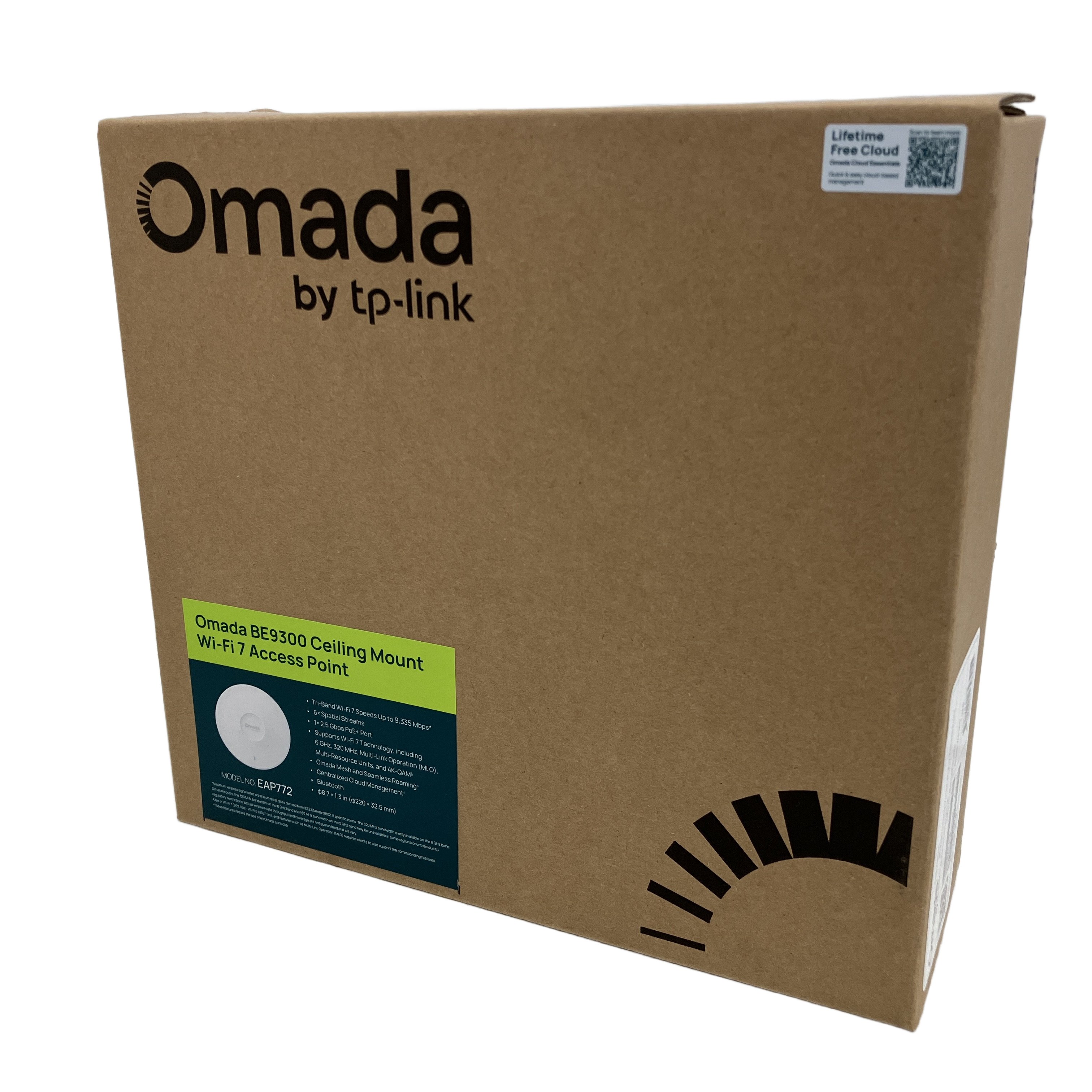 tp-link Omada EAP772 天井取り付け型 トライバンド Wi-Fi 7 アクセスポイント 家電 未使用