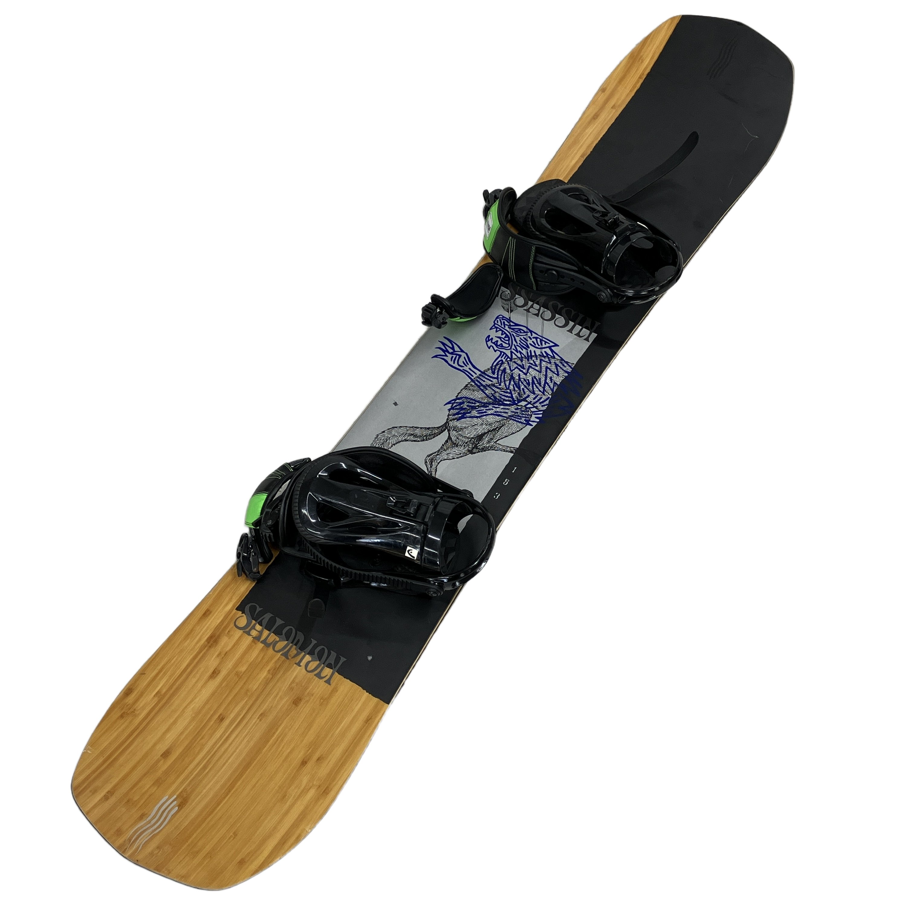SALOMON ASSASSIN スノーボード 2021-2022 ハイブリッド 153cm Head ビンディング サロモン 中古