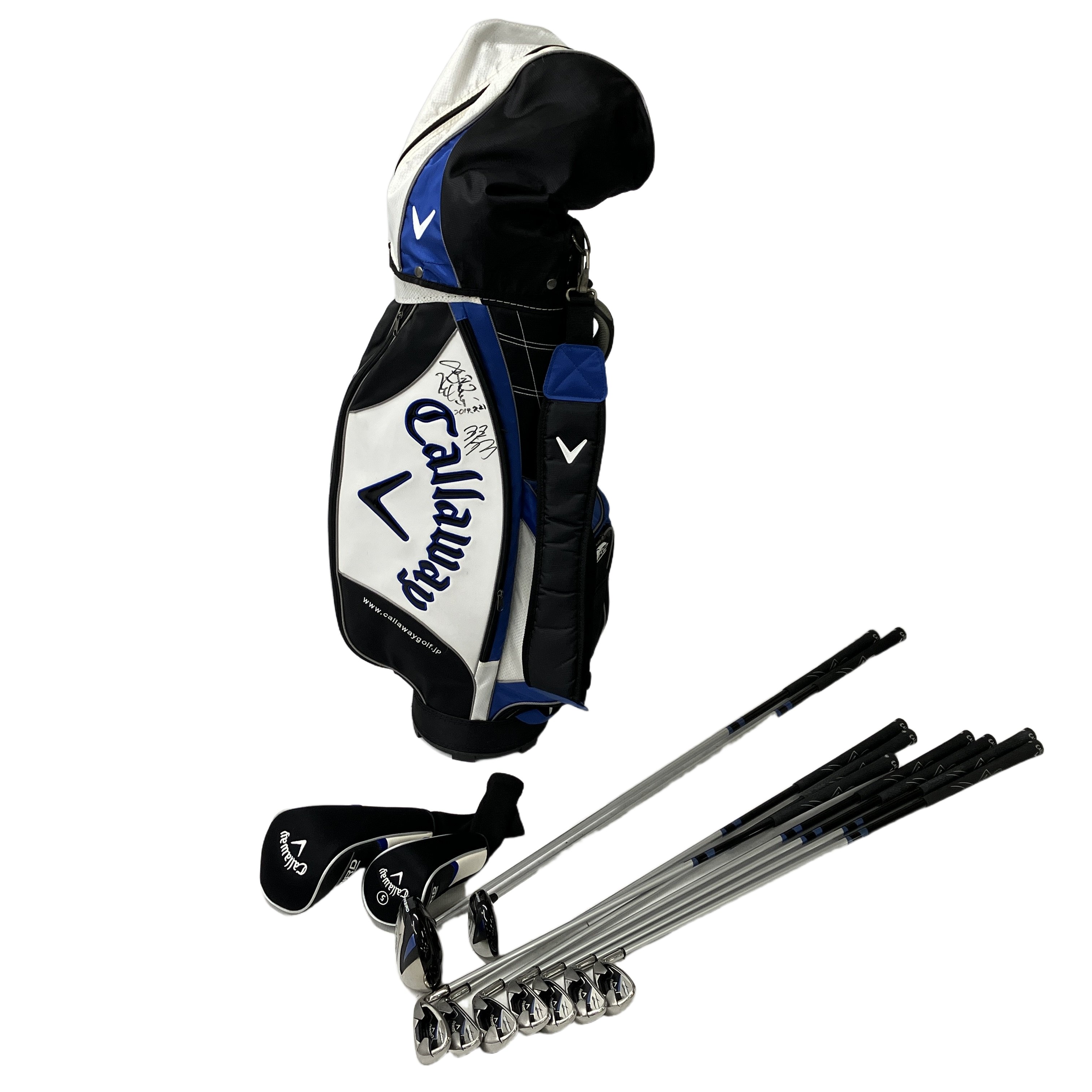 Callaway WARBIRD ドライバー 1W 5W 6-9 S P 計9本セット キャディバッグ付き キャロウェイ 中古