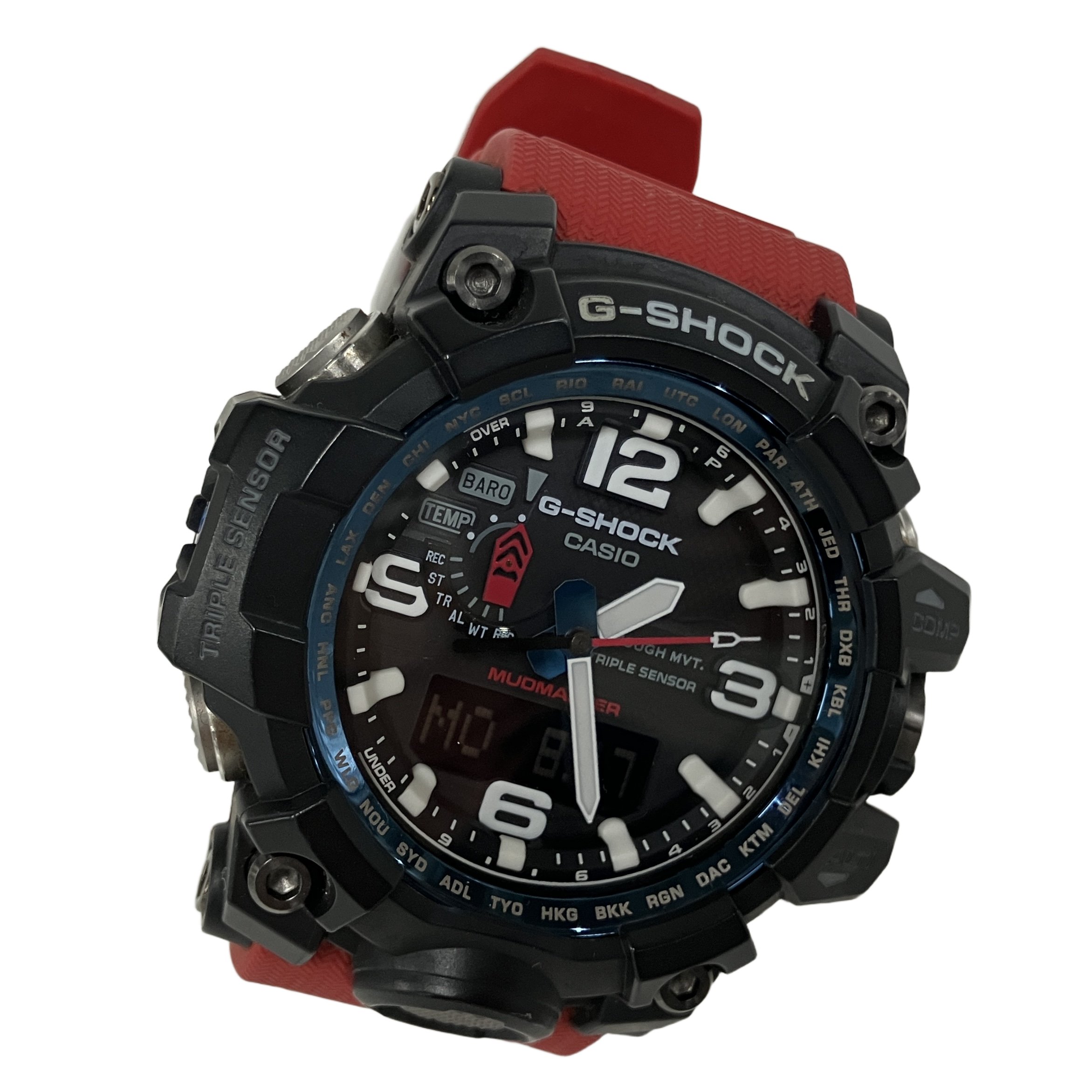 CASIO G-SHOCK 5463 GWG-1000RD 電波ソーラー 腕時計 中古
