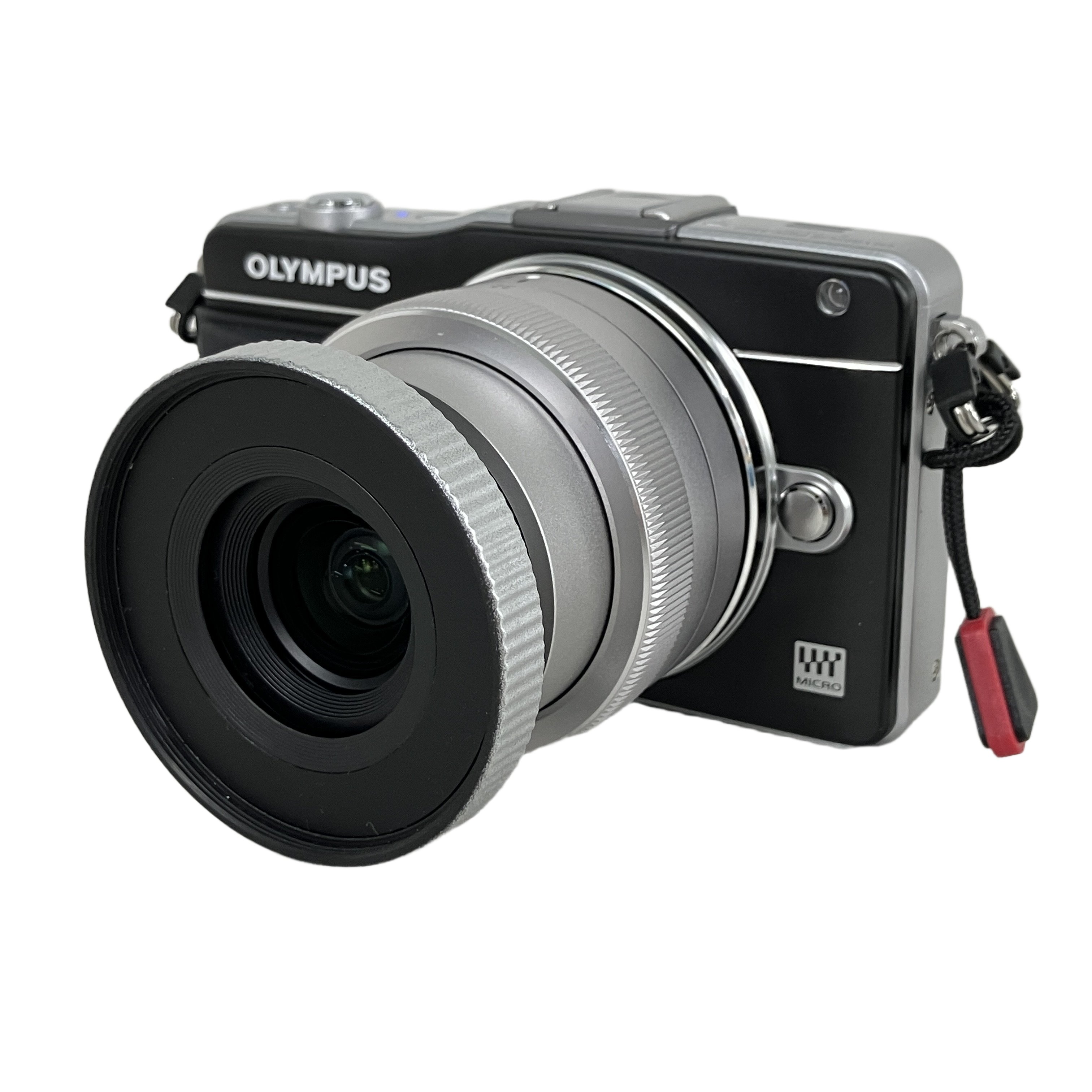 OLYMPUS E-PM2 PEN Mini ボディ Lumix 12-32mm 広角レンズキット オリンパス ミラーレス 一眼 カメラ オリンパス 中古