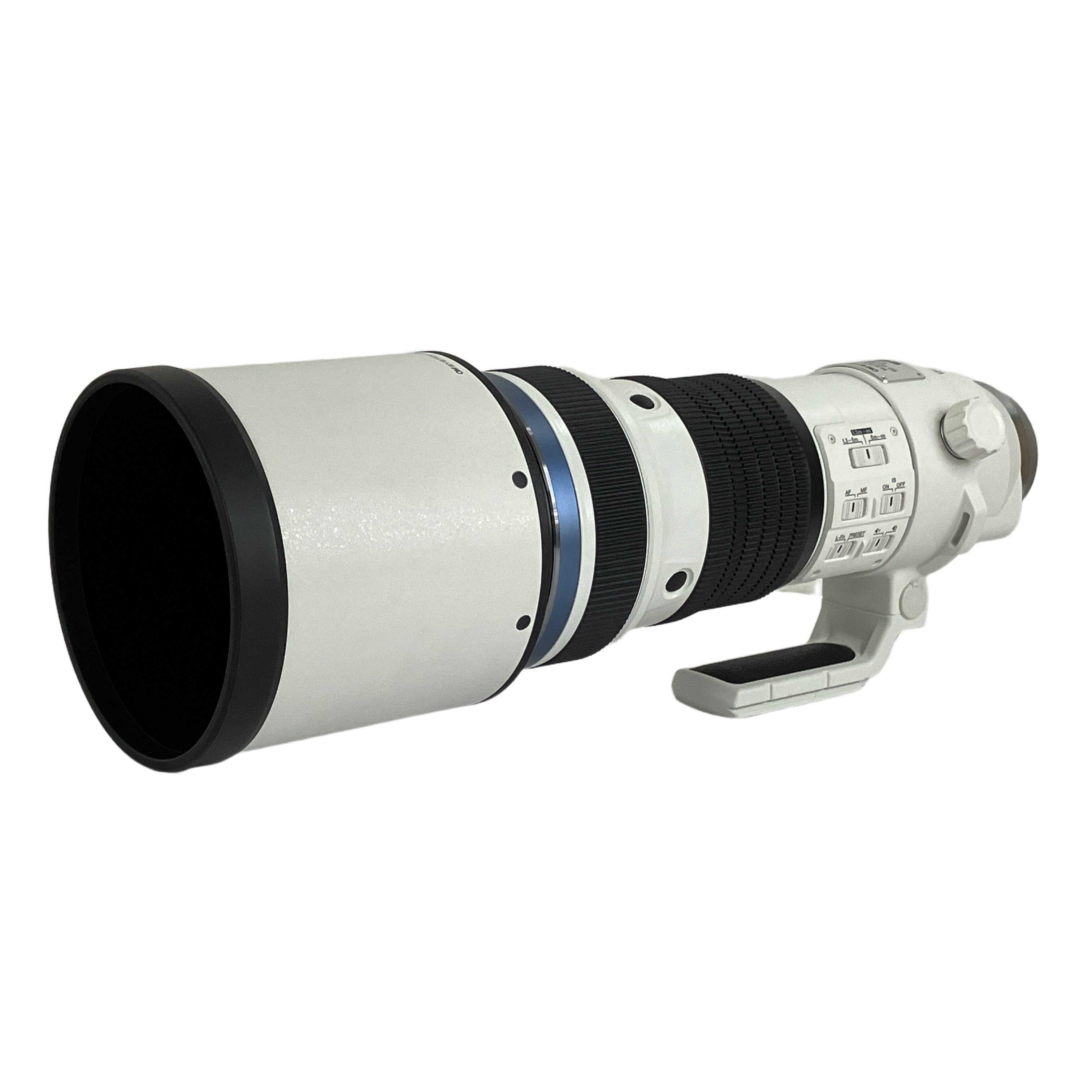 OLYMPUS OM SYSTEM M.ZUIKO DIGITAL ED 150-400mm F4.5 TC1.25x IS PRO マイクロフォーサーズ用 超望遠ズームレンズ 内蔵テレコンバーター オリンパス 中古