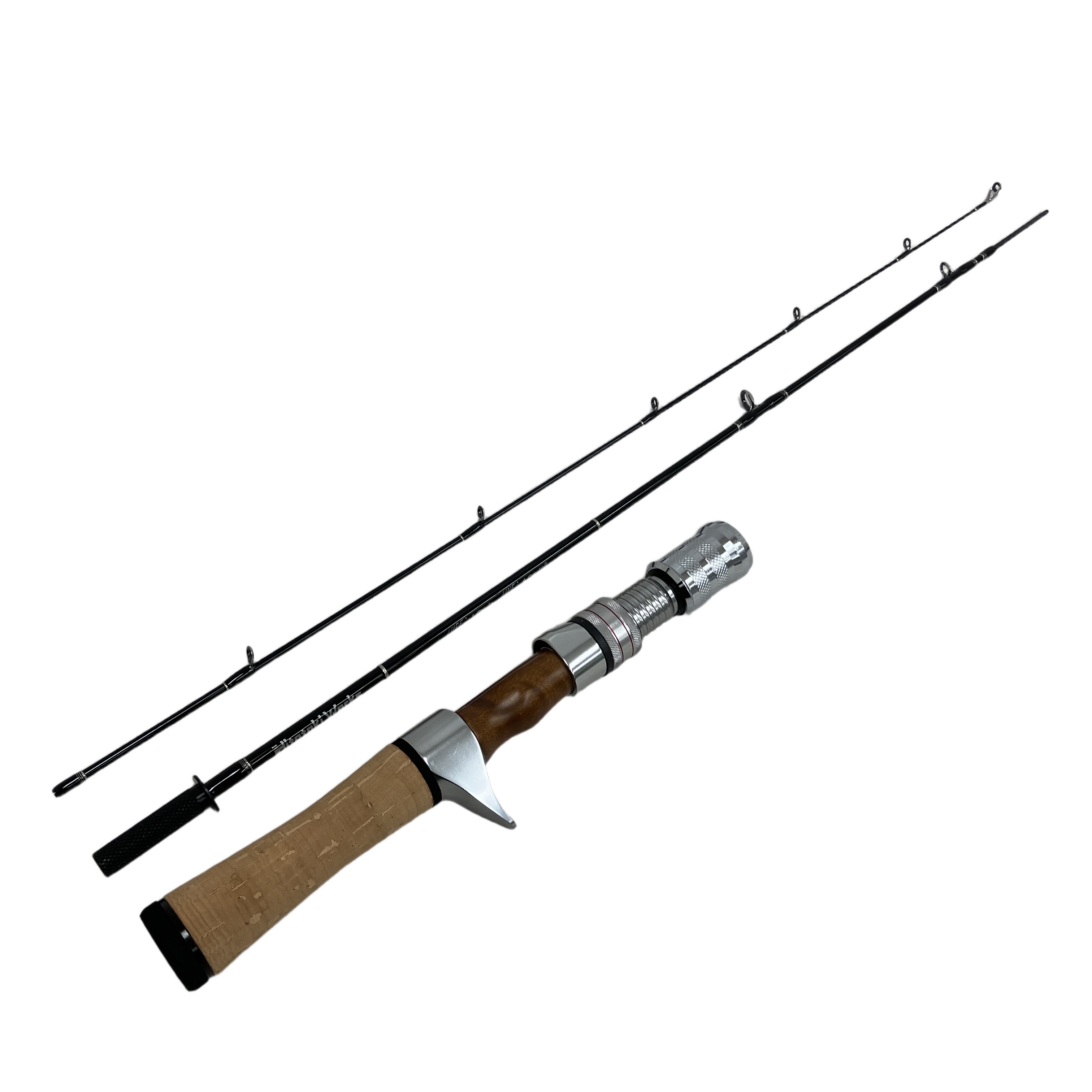 Hitotoki Works RUNTMAN ヒトトキワークス ショートロッド グリップ付き 釣具 中古 美品