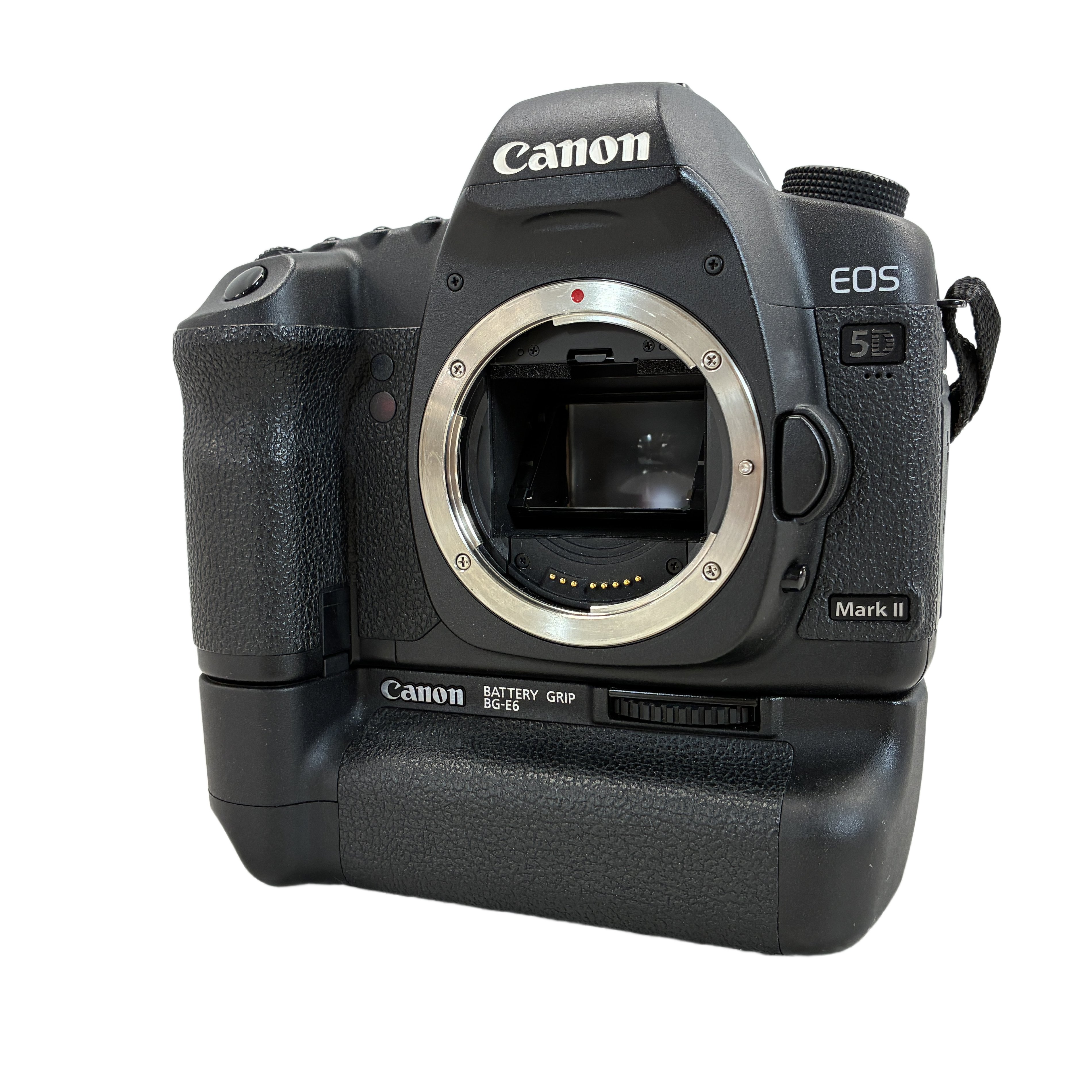 CANON DS126201 EOS 5D Mark II デジタル 一眼レフ カメラ ボディ BG-E6 バッテリーグリップ 付き キャノン 中古
