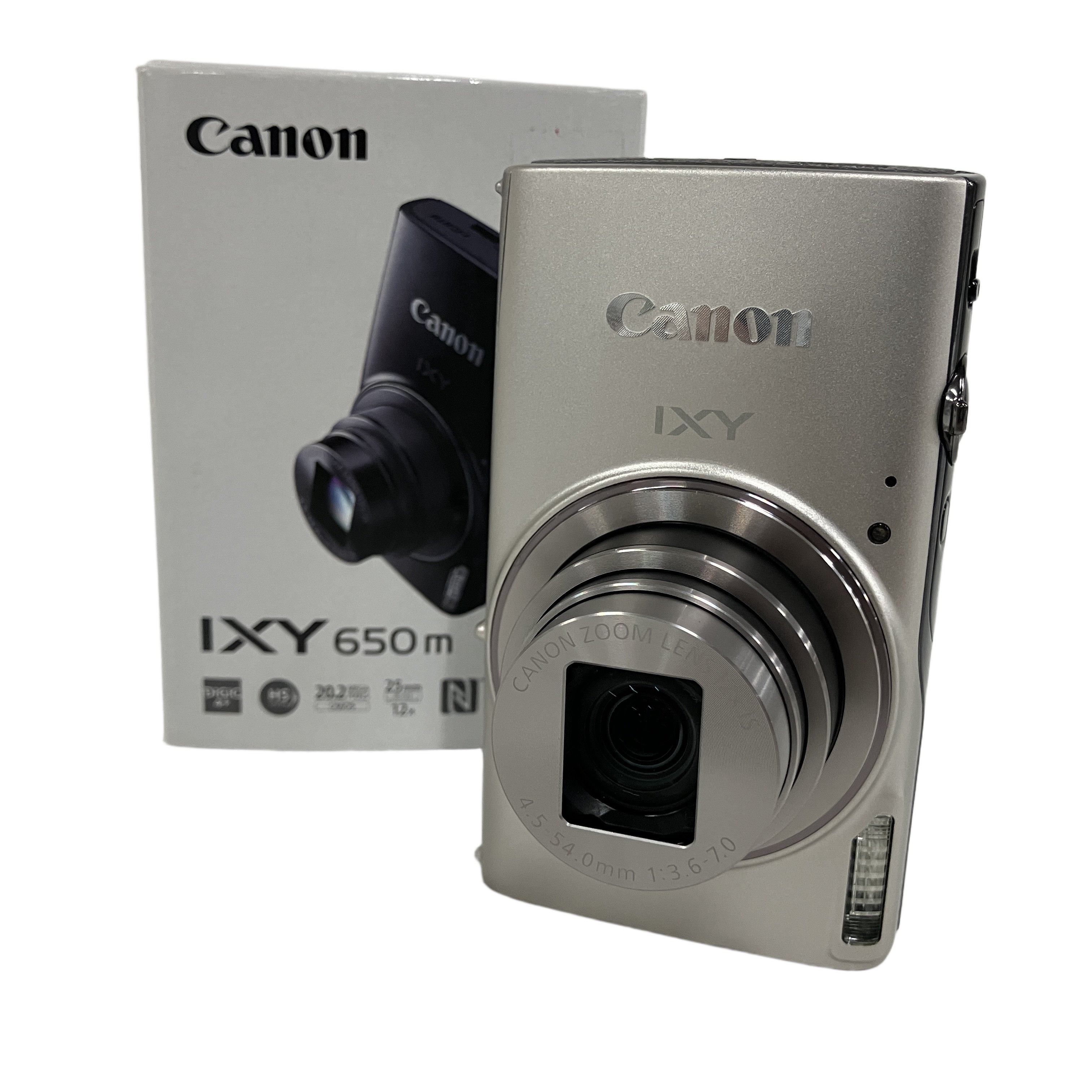 Canon IXY 650m シルバー コンパクトデジタルカメラ コンデジ キャノン 中古 良好
