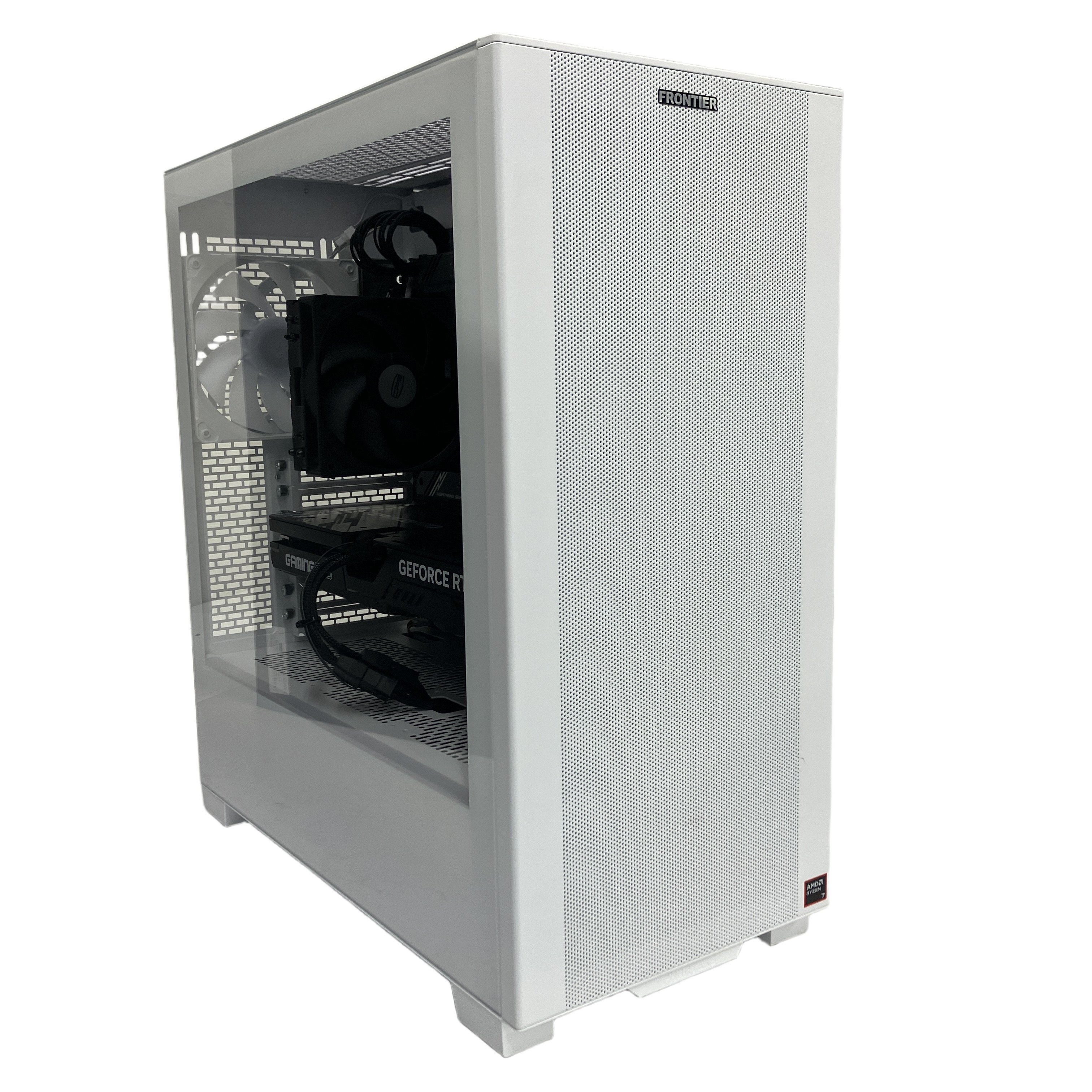 Inverse FRONTIER ゲーミングデスクトップPC AMD Ryzen 7 9800X3D 32GB SSD 1TB WIN11 RTX 5070Ti 中古