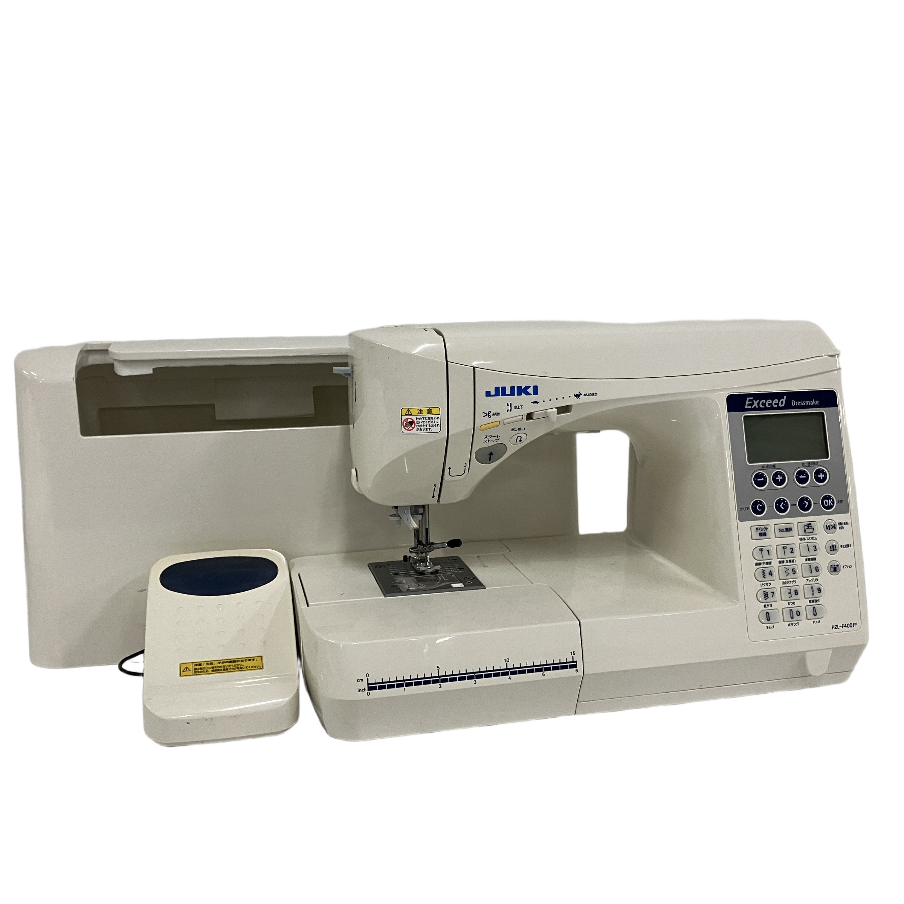 JUKI ジューキ HZL-F400JP Exceed Dressmake エクシード ドレスメイク ミシン 中古