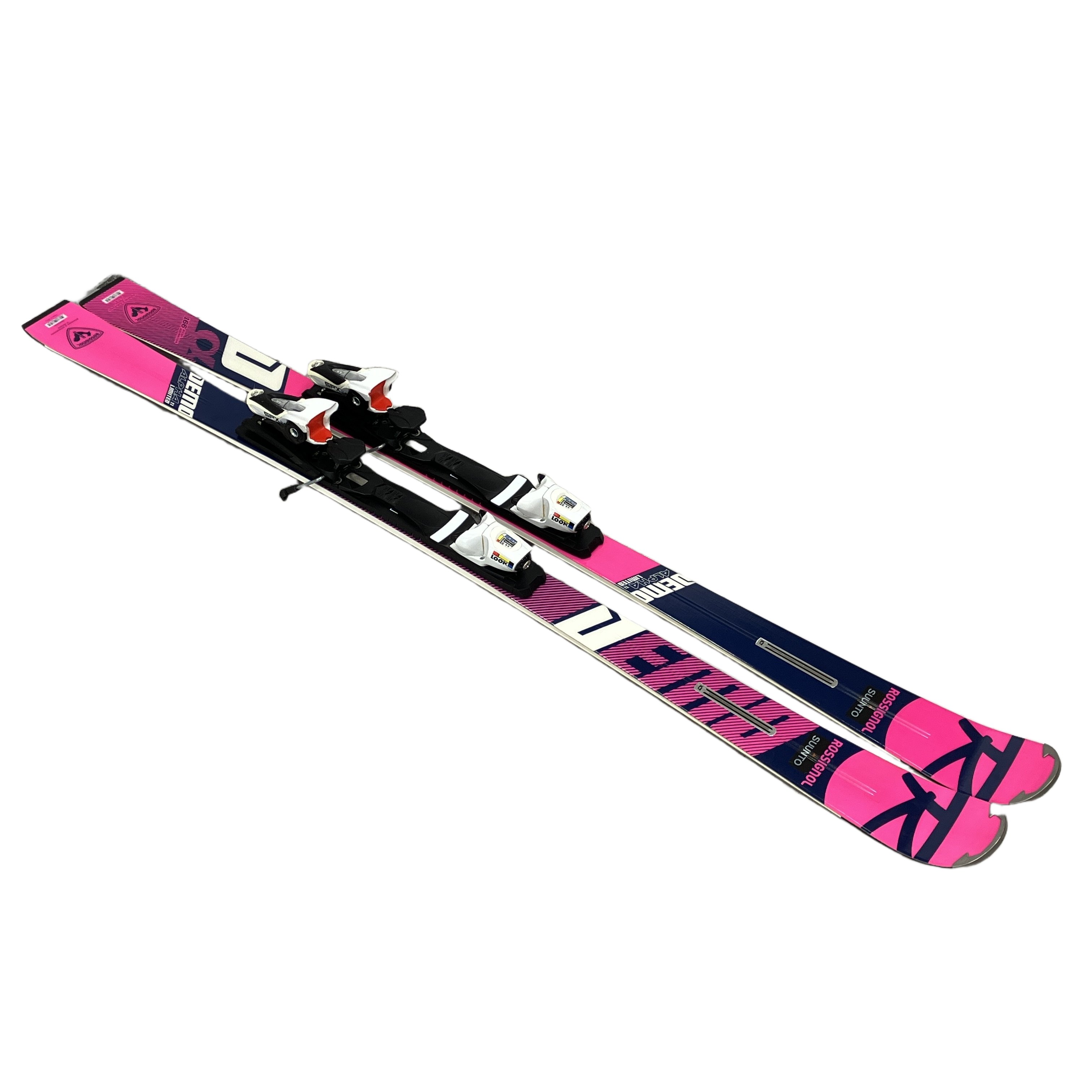 ROSSIGNO DEMO ALPHA TI LIMITED 166cm スキー板 LOOK ビンディング付き ロシニョール 中古
