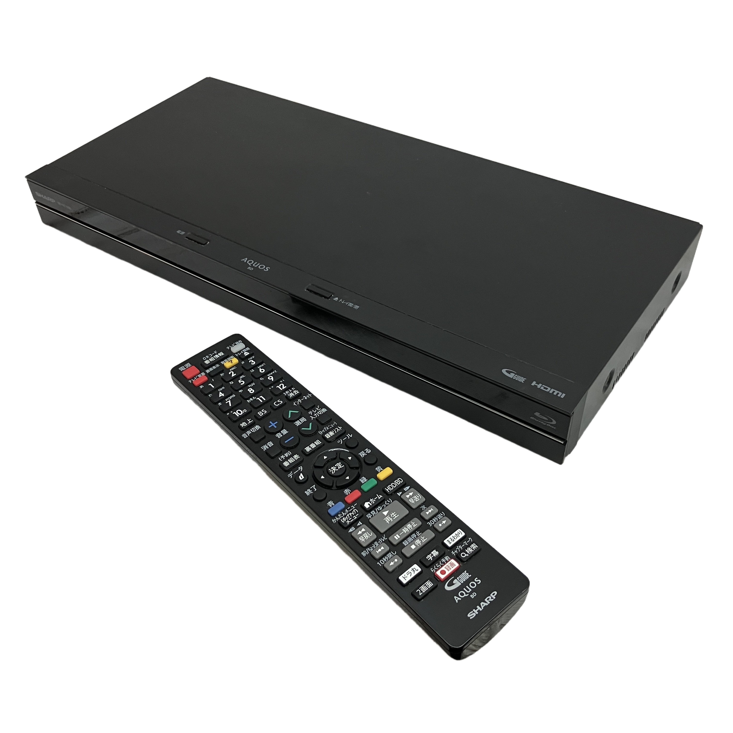 SHARP BD-NT1200 Blu-rayレコーダー 2018年製 家電 シャープ 中古