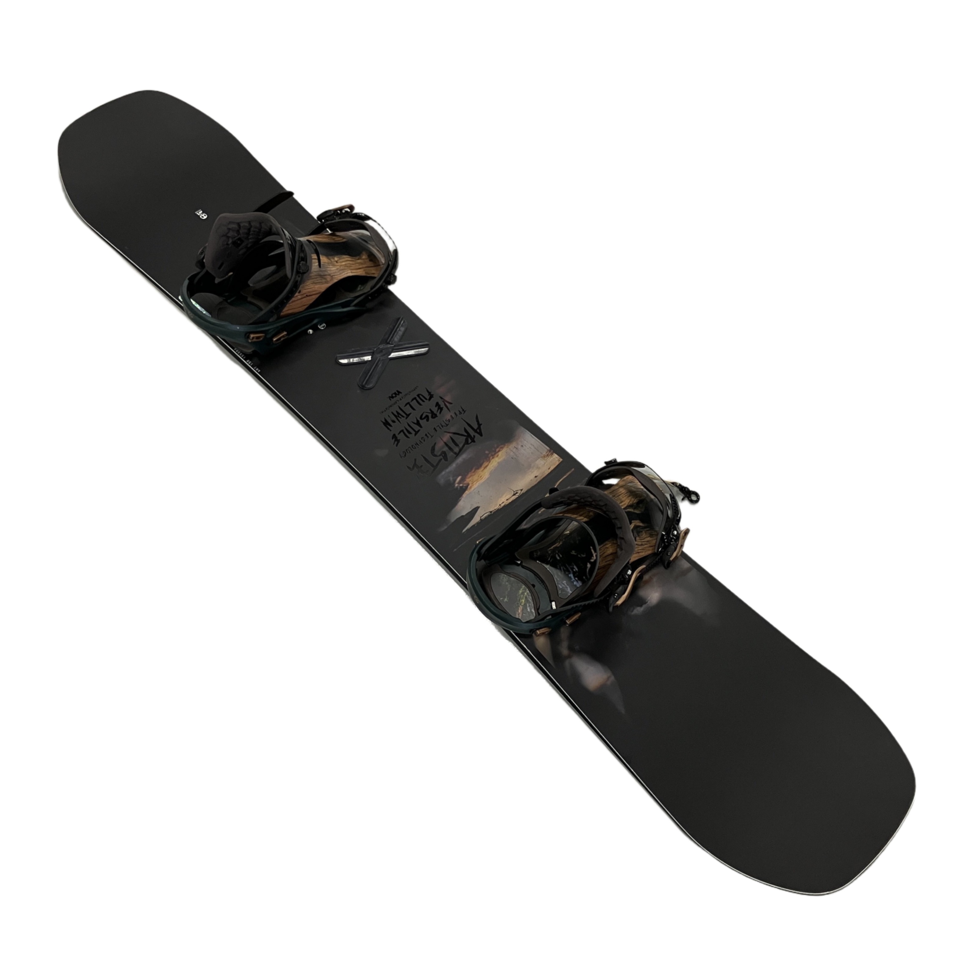 NOVEMBER ARTISTE ノベンバー アーティスト158 ビンディング付き スノーボード 中古