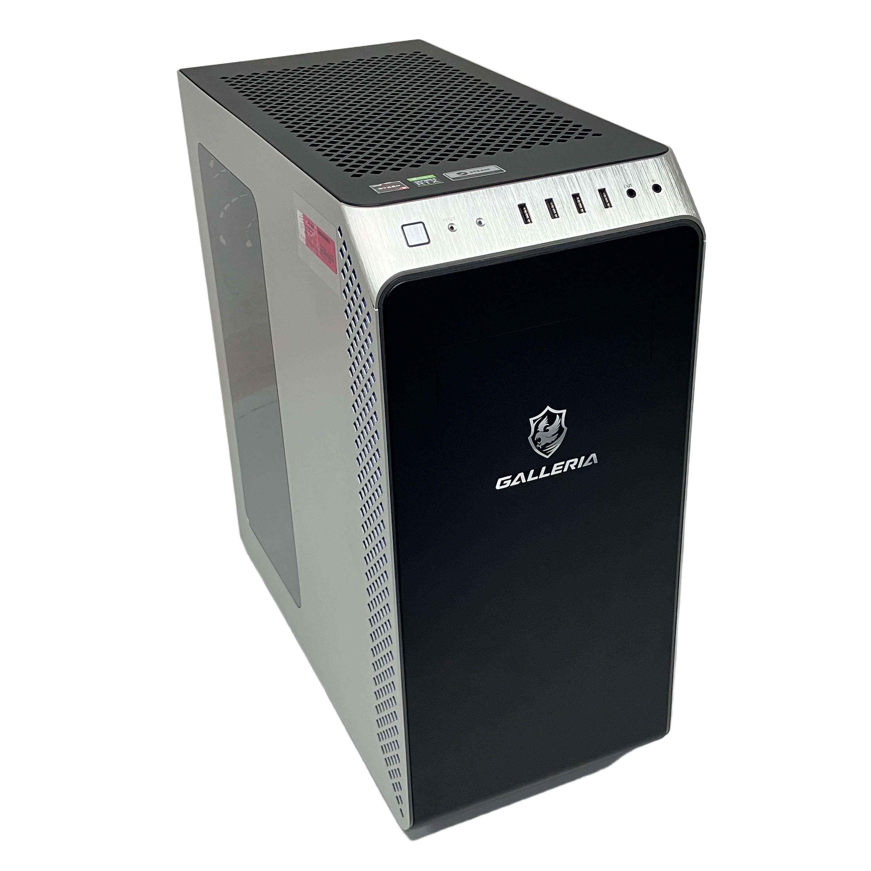GALLERIA UA9R-R37T デスクトップPC AMD Ryzen 9 5900X 12-Core Processor 48GB HDD 1TB SSD 1TB GeForce RTX 3070 Ti win11 中古