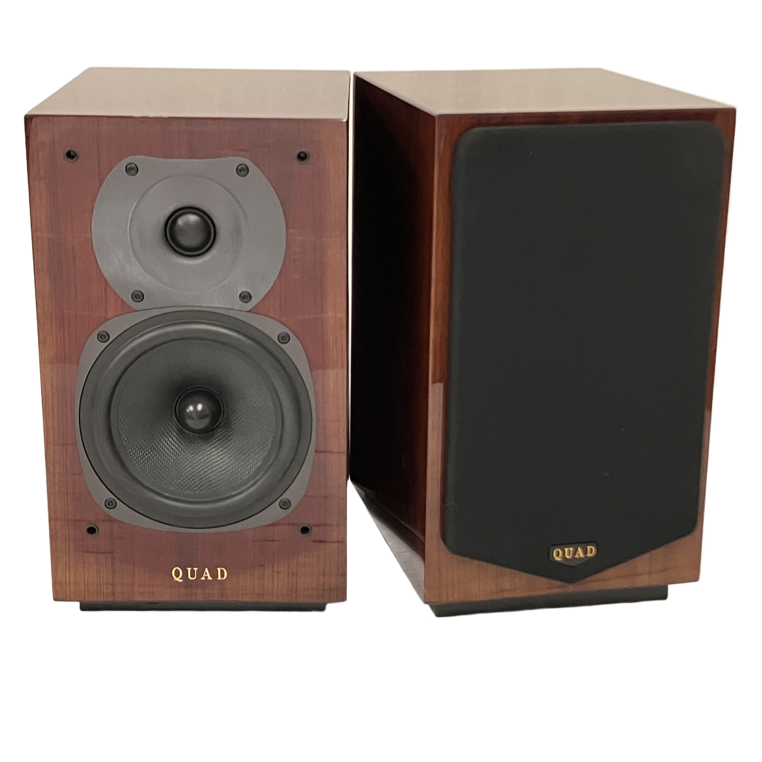 QUAD Model 12L2 2way スピーカー ペア 音響機材 オーディオ クオード 中古
