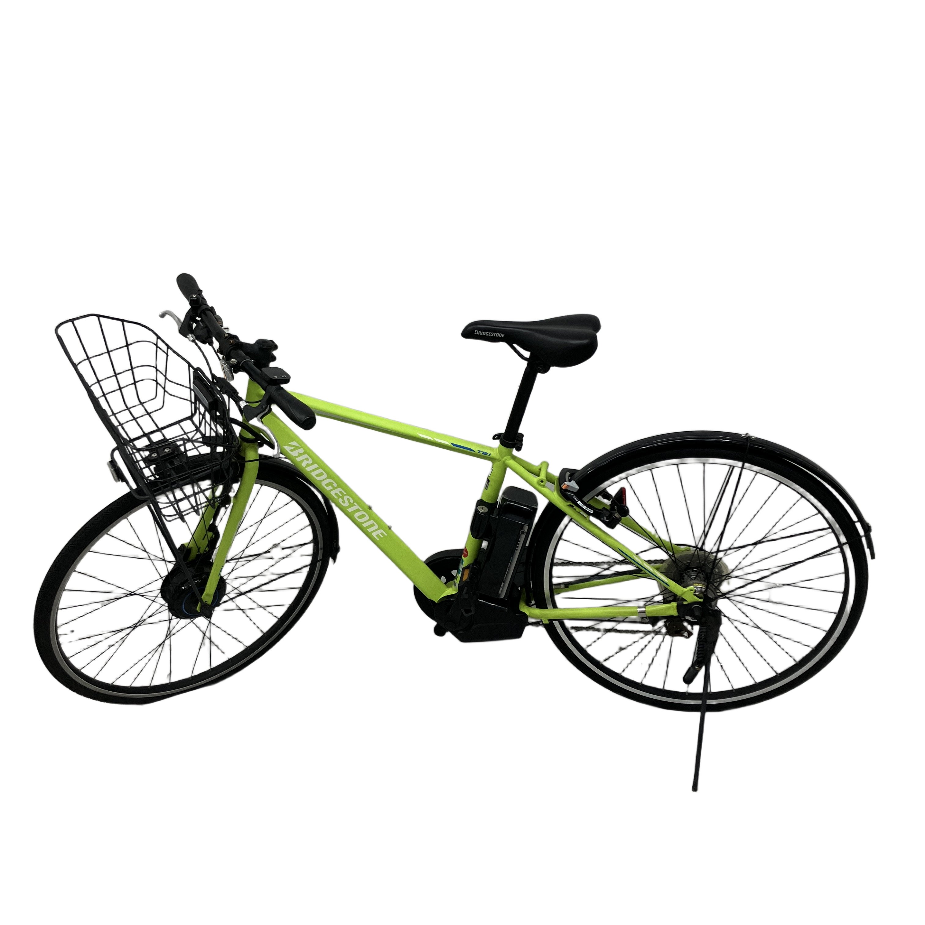 BRIDGESTONE TB7B42 TB1e 電動アシスト自転車 ブリジストン ネオンライム 2022年製 中古