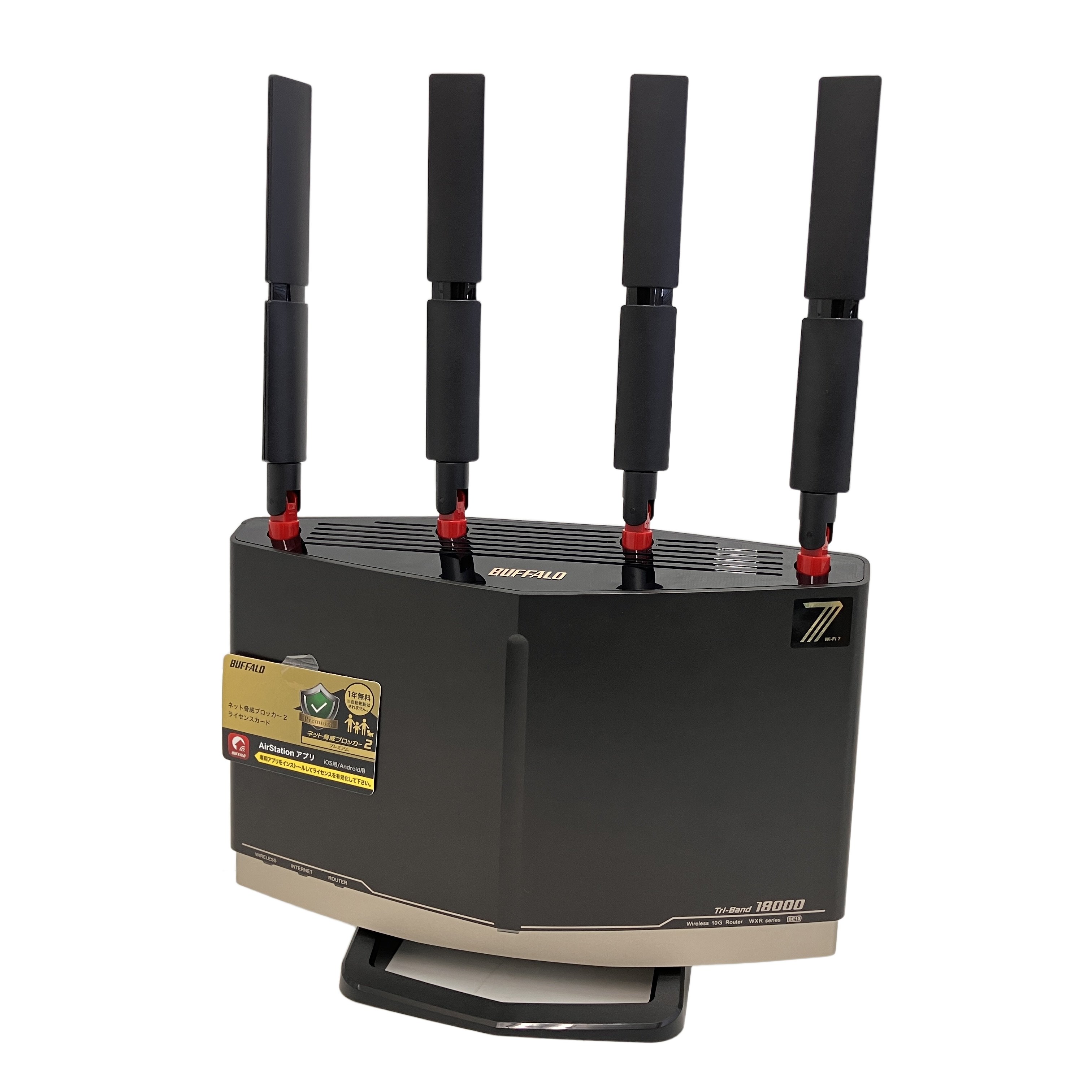BUFFALO バッファロー WXR18000BE10P AirStation Wi-Fi7 18000 Wi-Fi ルーター 家電 中古 良好