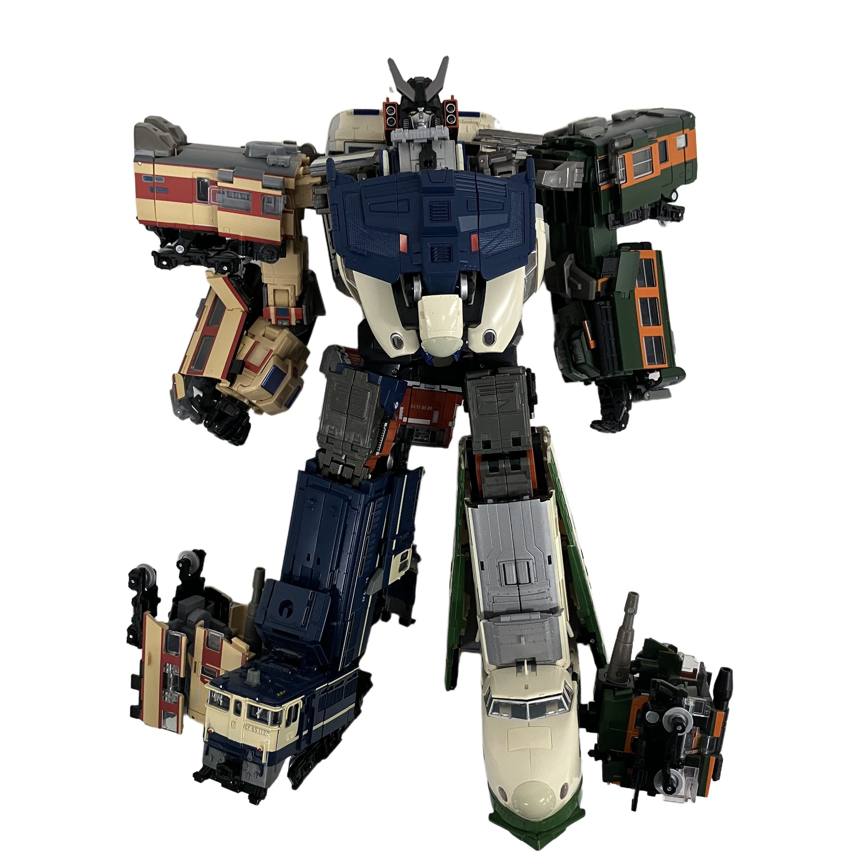 タカラトミー トランスフォーマー MPG トレインボット 6体セット フィギュア 中古