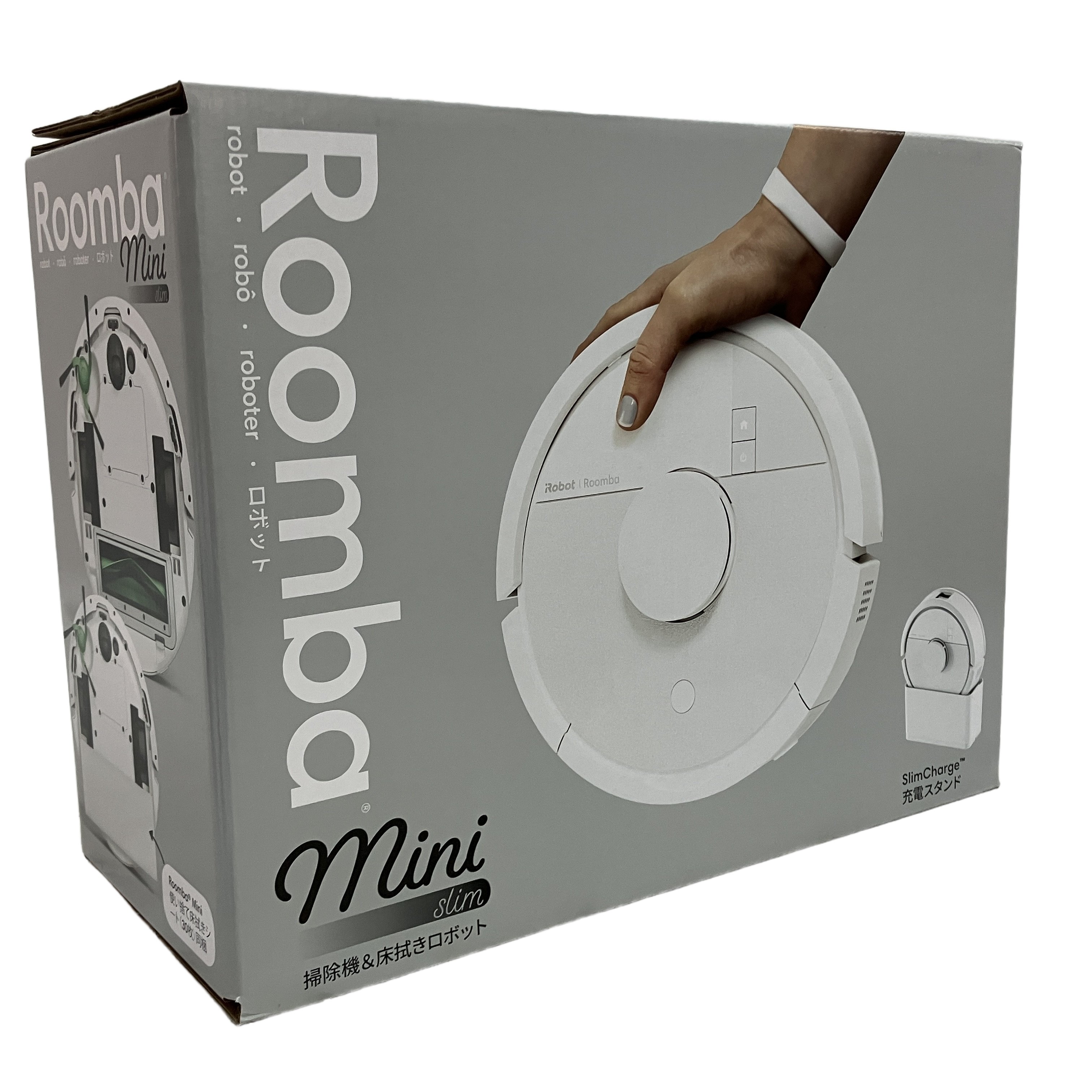 iRobot Roomba Mini Slim ロボット掃除機 床拭きロボット SlimCharge 充電スタンドセット ルンバ 未使用