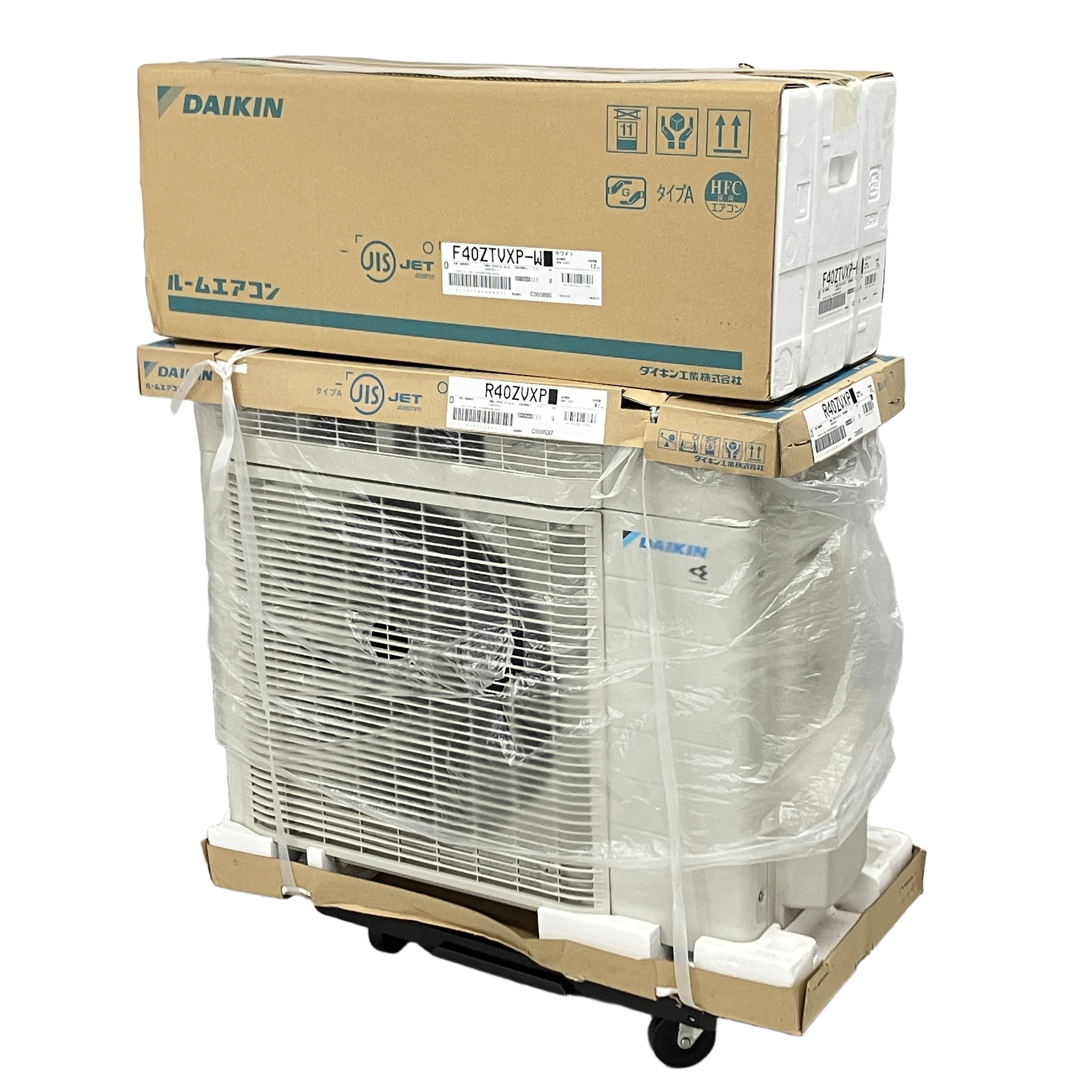 DAIKIN R40ZVXP F40ZTVXP-W 2022年モデル ルームエアコン 寒冷地向き 家電 ダイキン 未使用 未開封