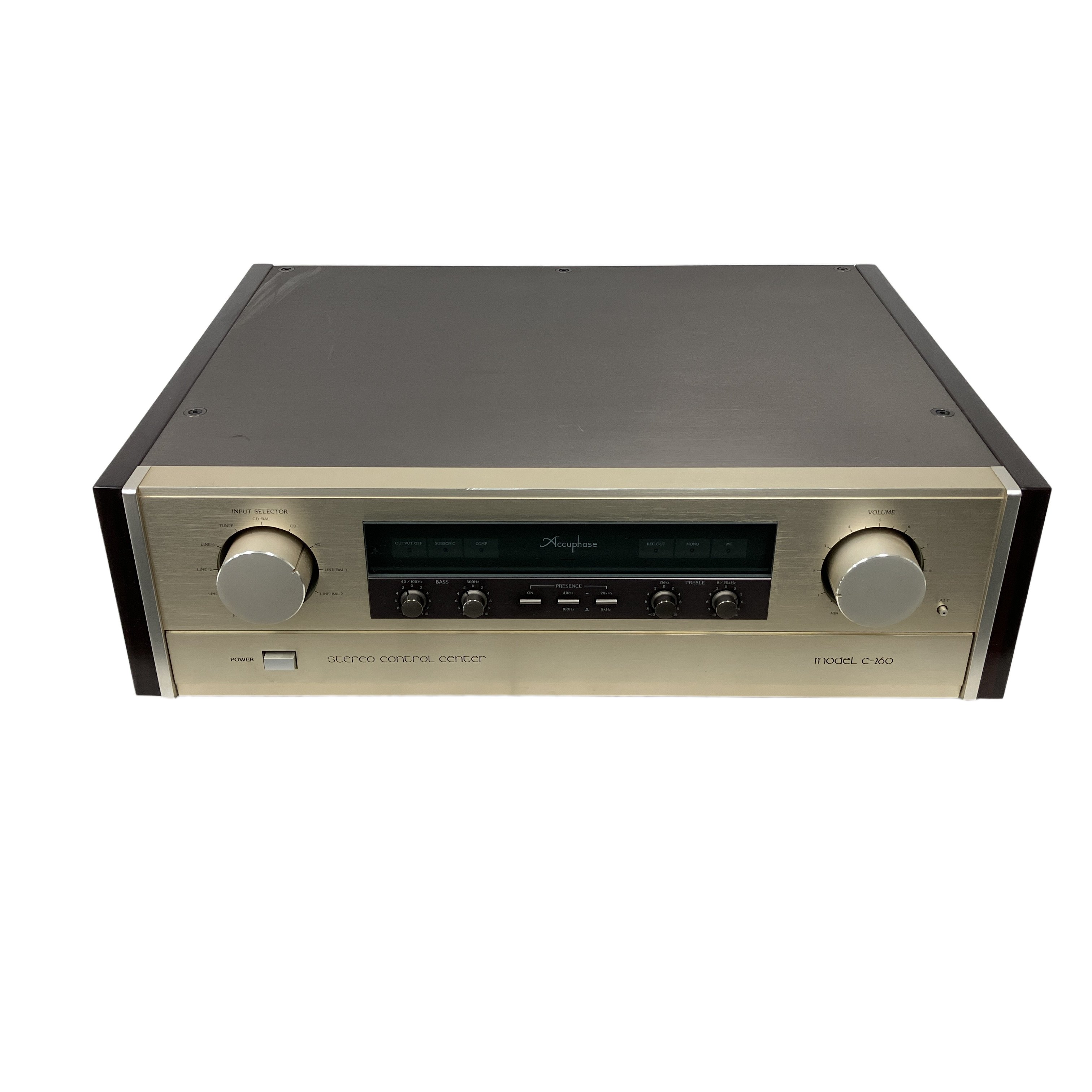 ★中古品・動作良好 Accuphase C-260 プリアンプ(完全セパレート構造と高品位フォノイコライザー搭載)★