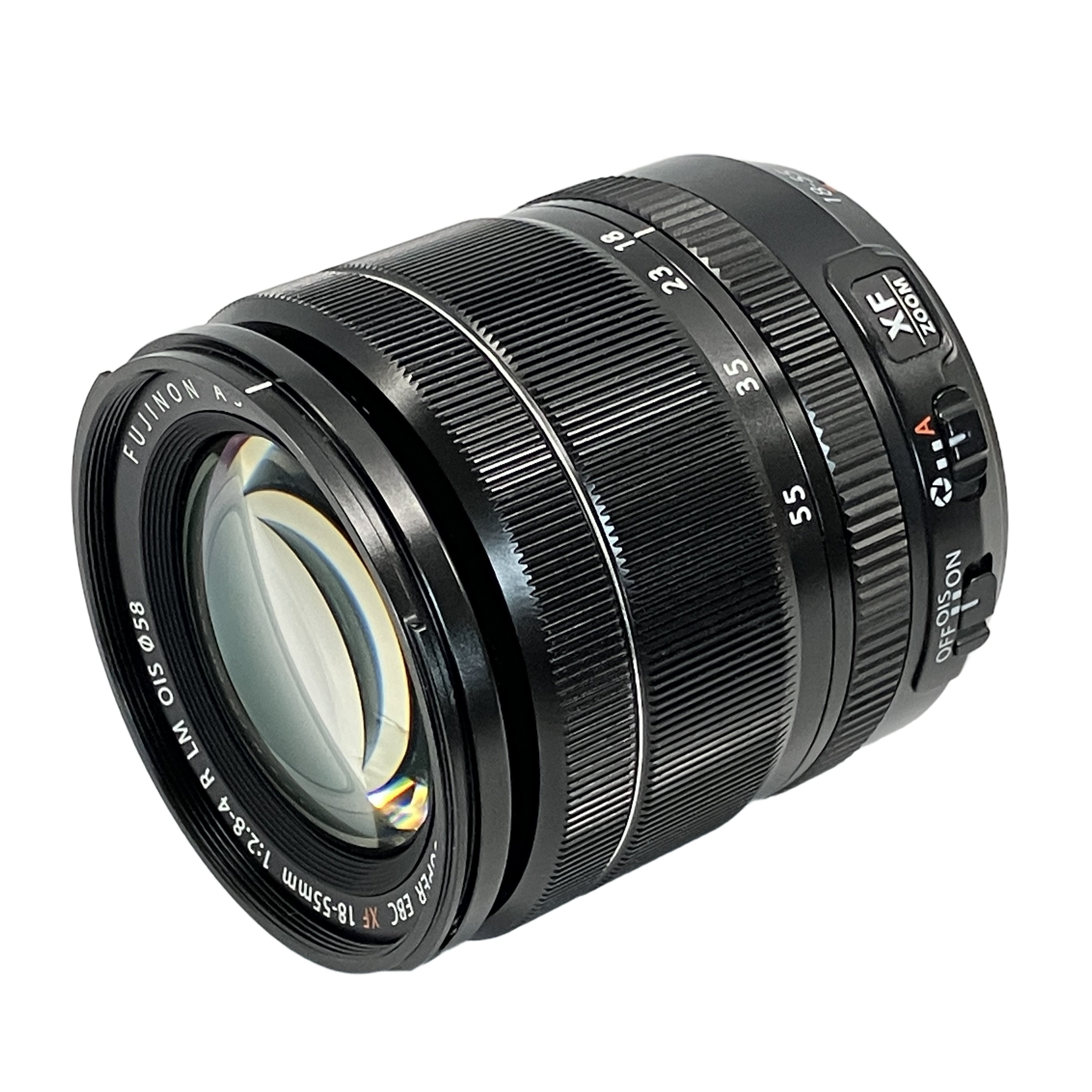 FUJINON ASPHERICAL LENS SUPER EBC XF 18-55mm F2.8-4 R LM OIS フジノンレンズ ズームレンズ 富士フィルム 中古